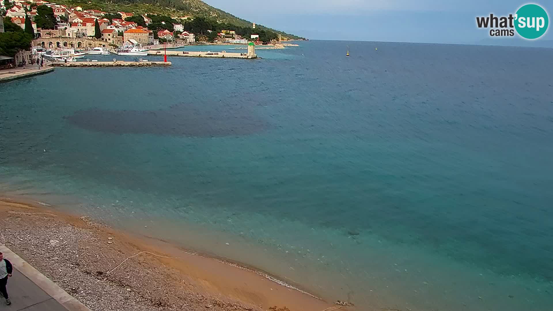 Webcam Bol Centre-Ville & Marina – Vue en direct depuis Bol, île de Brač