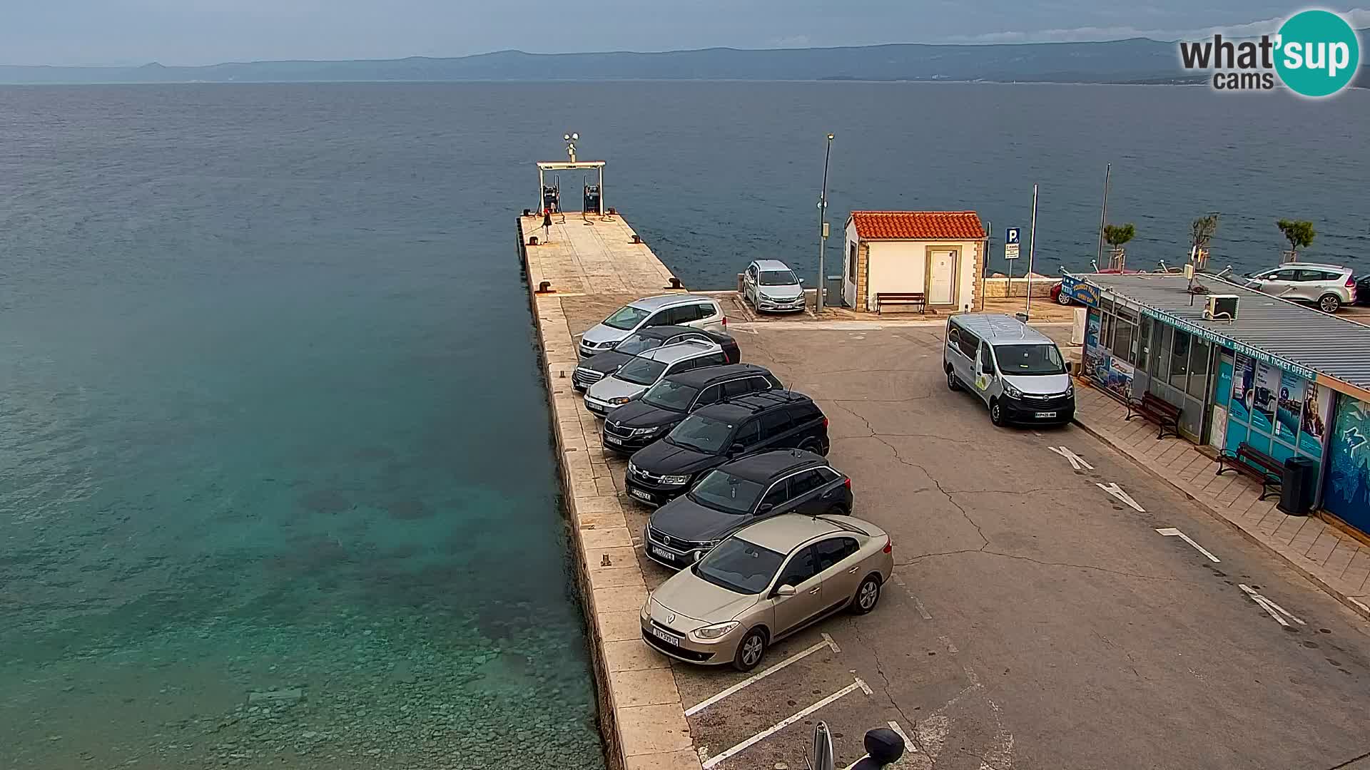 Webcam Bol Hafen & Ortszentrum – Liveblick aus Bol auf der Insel Brač