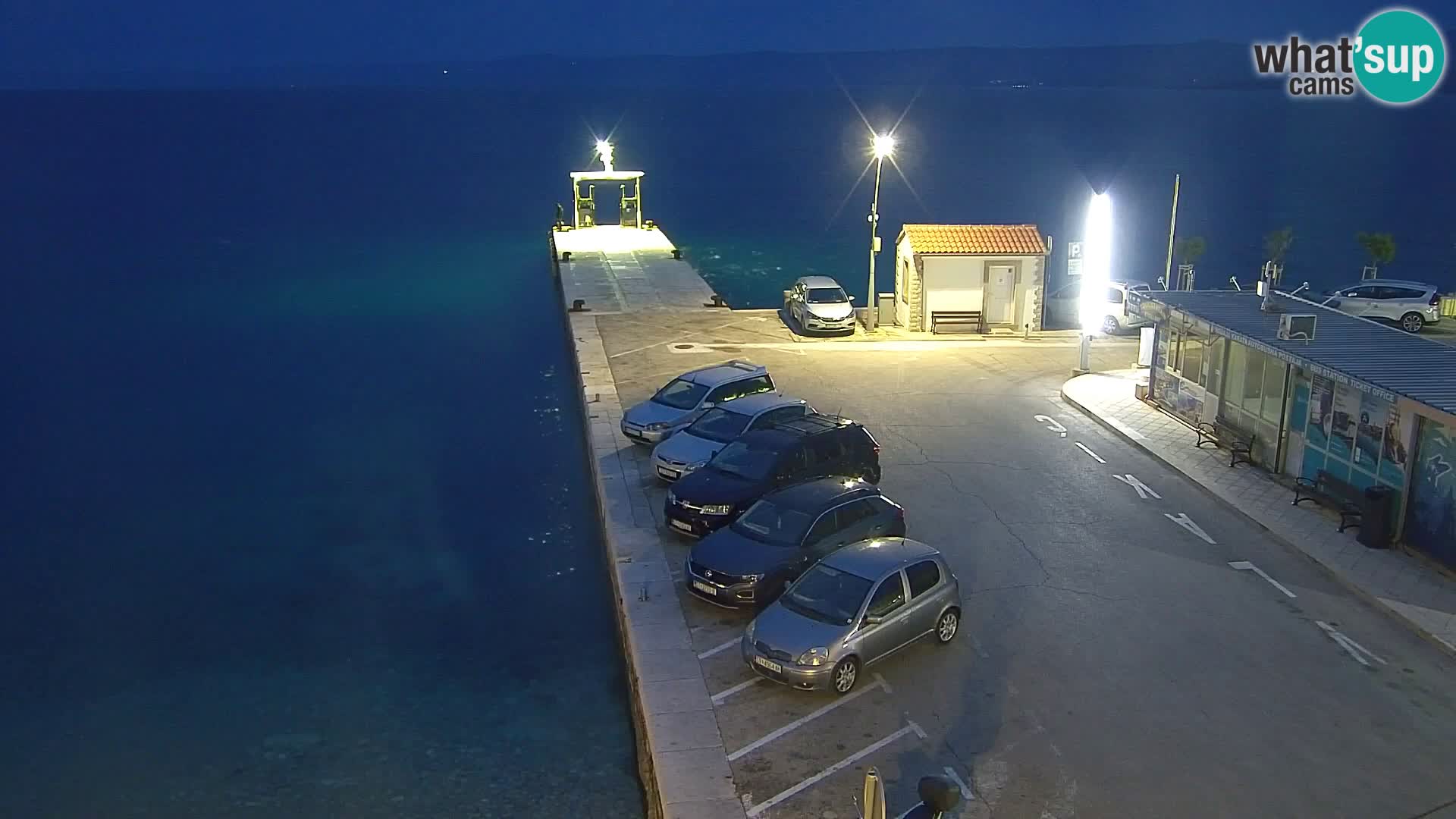 Webcam Bol Centre-Ville & Marina – Vue en direct depuis Bol, île de Brač
