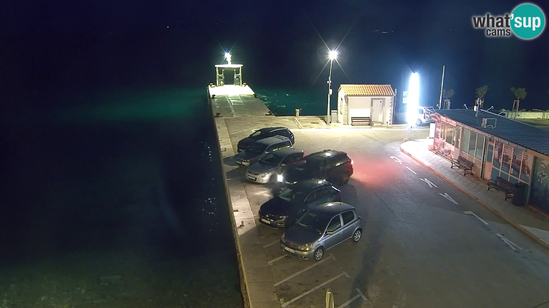 Webcam Bol centre-ville & marina – Vue en direct depuis Bol, île de Brač