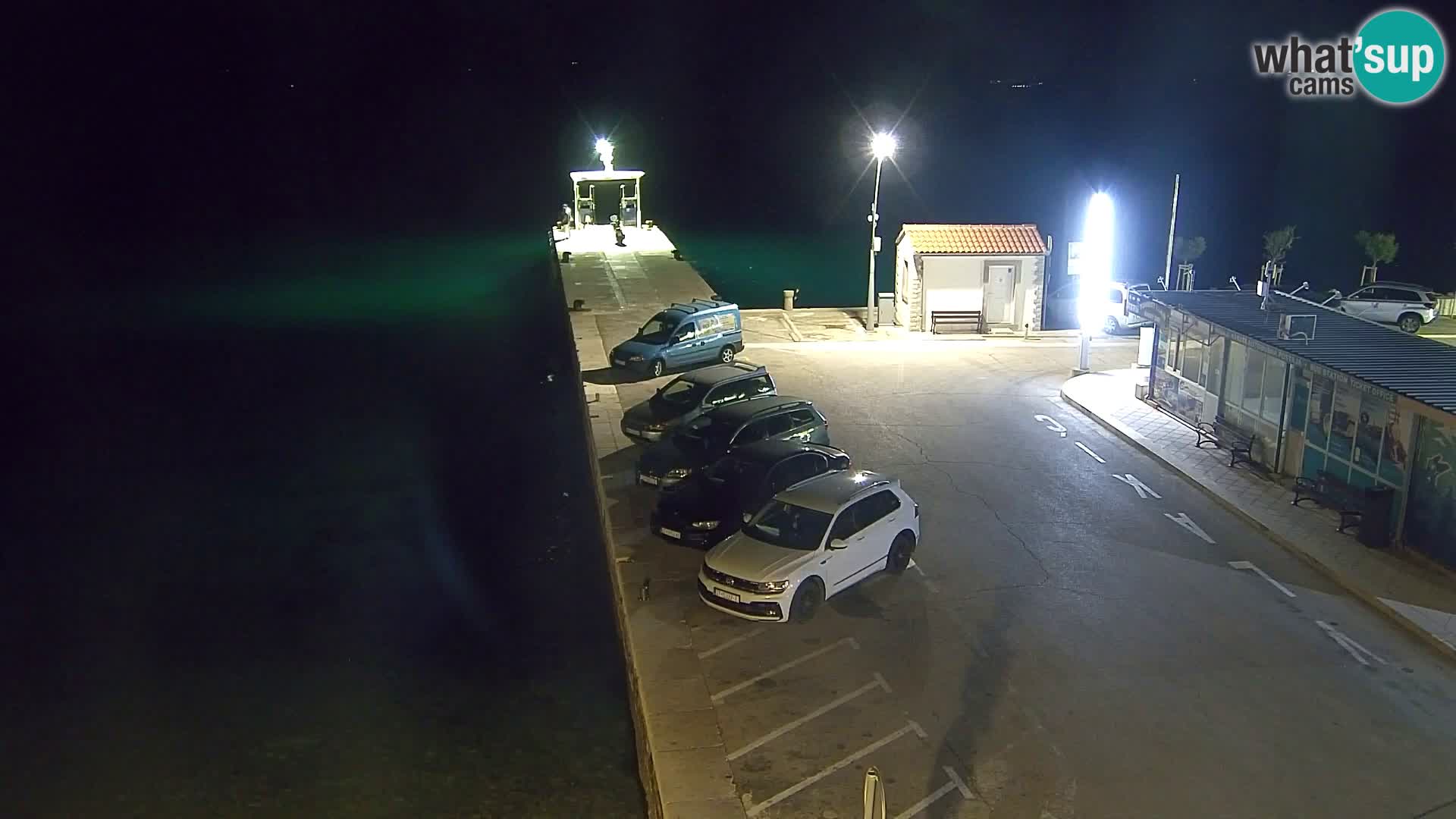 Webcam Bol Centro e Marina – Vista live dal porto di Bol