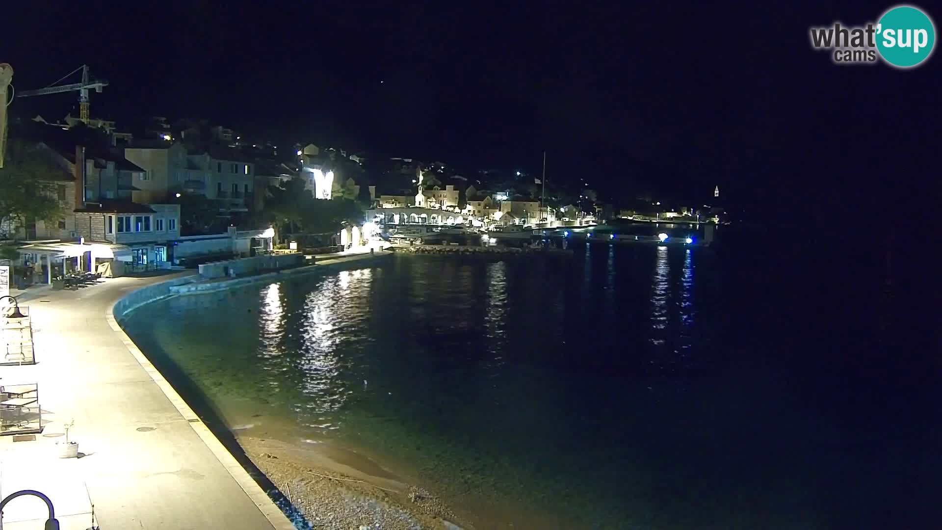Webcam Bol Hafen & Ortszentrum – Liveblick aus Bol auf der Insel Brač