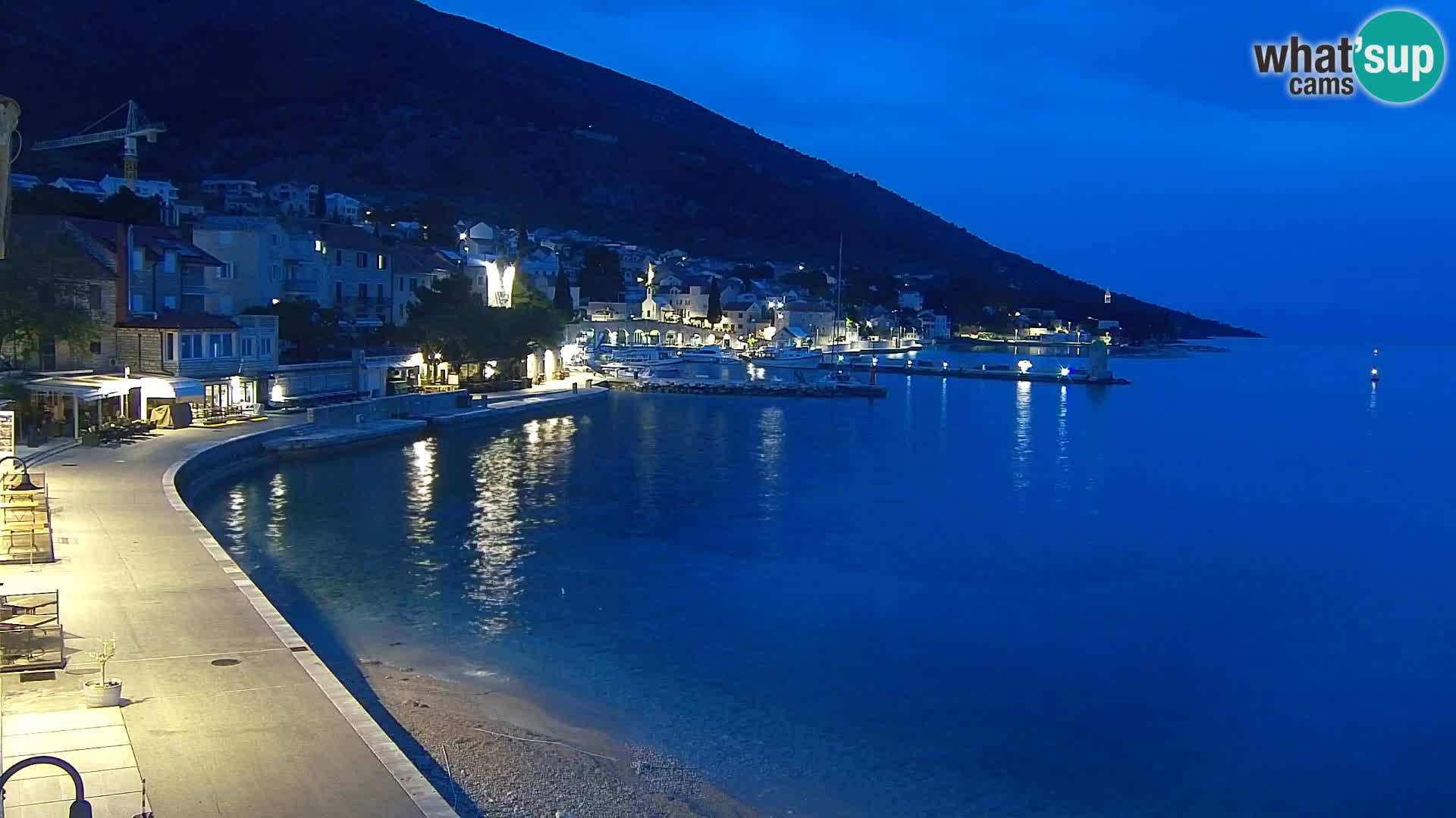 Webcam Bol Town Center & Marina – Live View from Bol, Brač