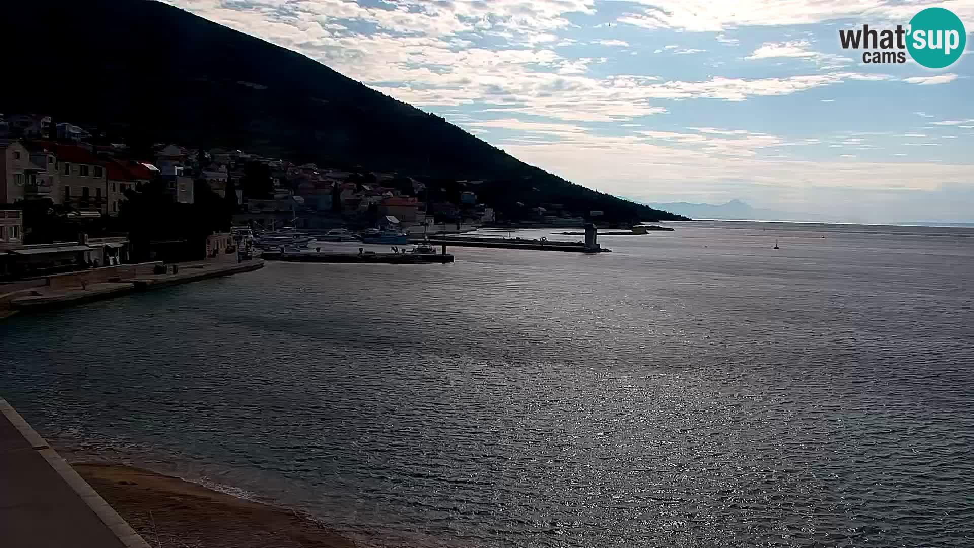 Webcam Bol Centre-Ville & Marina – Vue en direct depuis Bol, île de Brač