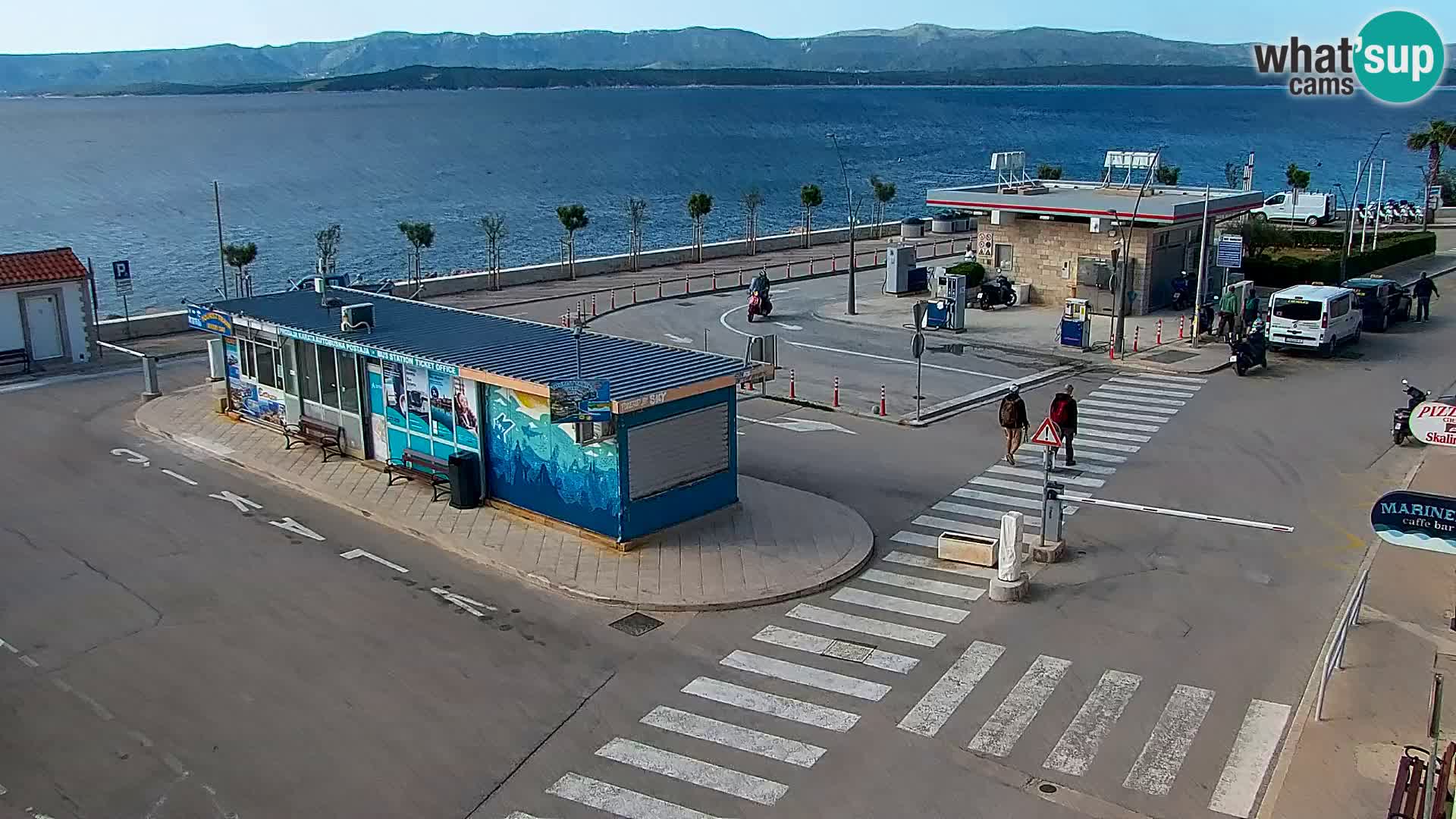 Webcam Bol Hafen & Ortszentrum – Liveblick aus Bol auf der Insel Brač