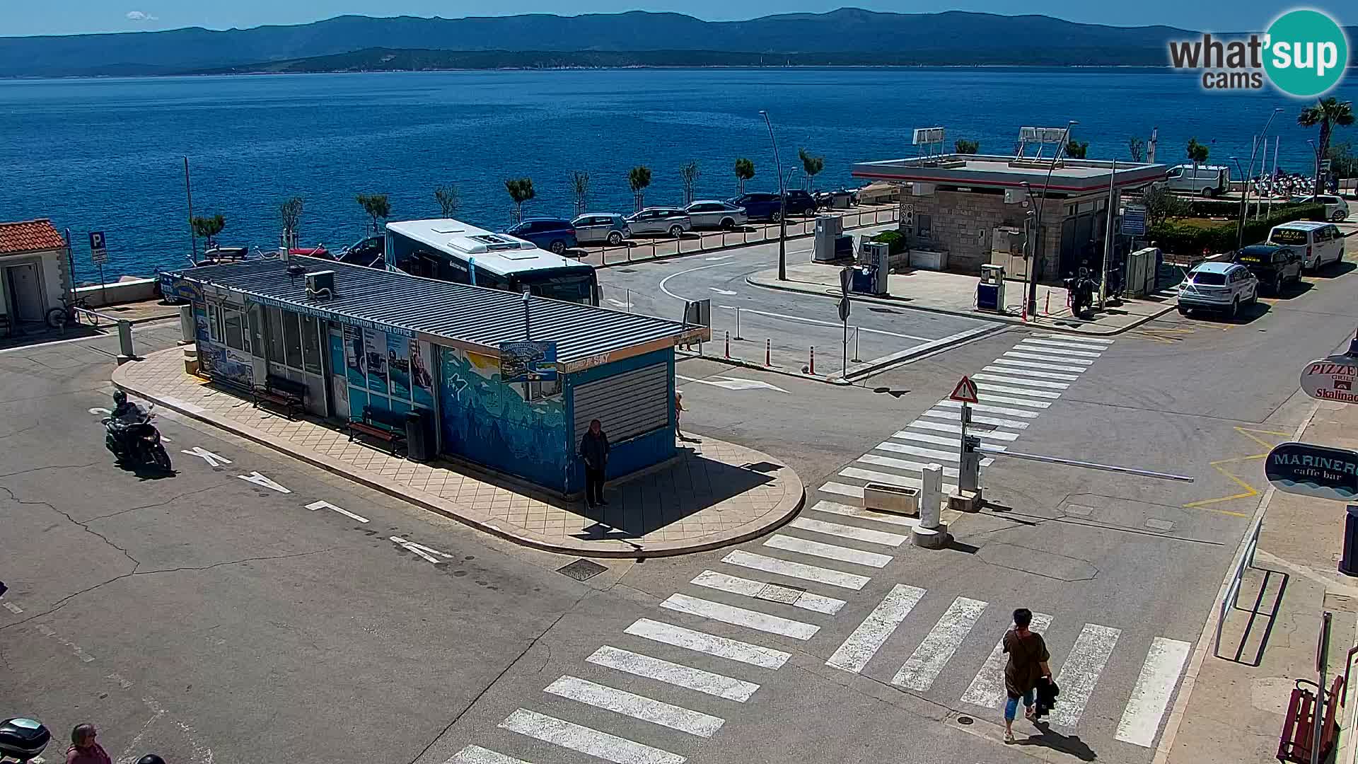 Webcam Bol Centre-Ville & Marina – Vue en direct depuis Bol, île de Brač