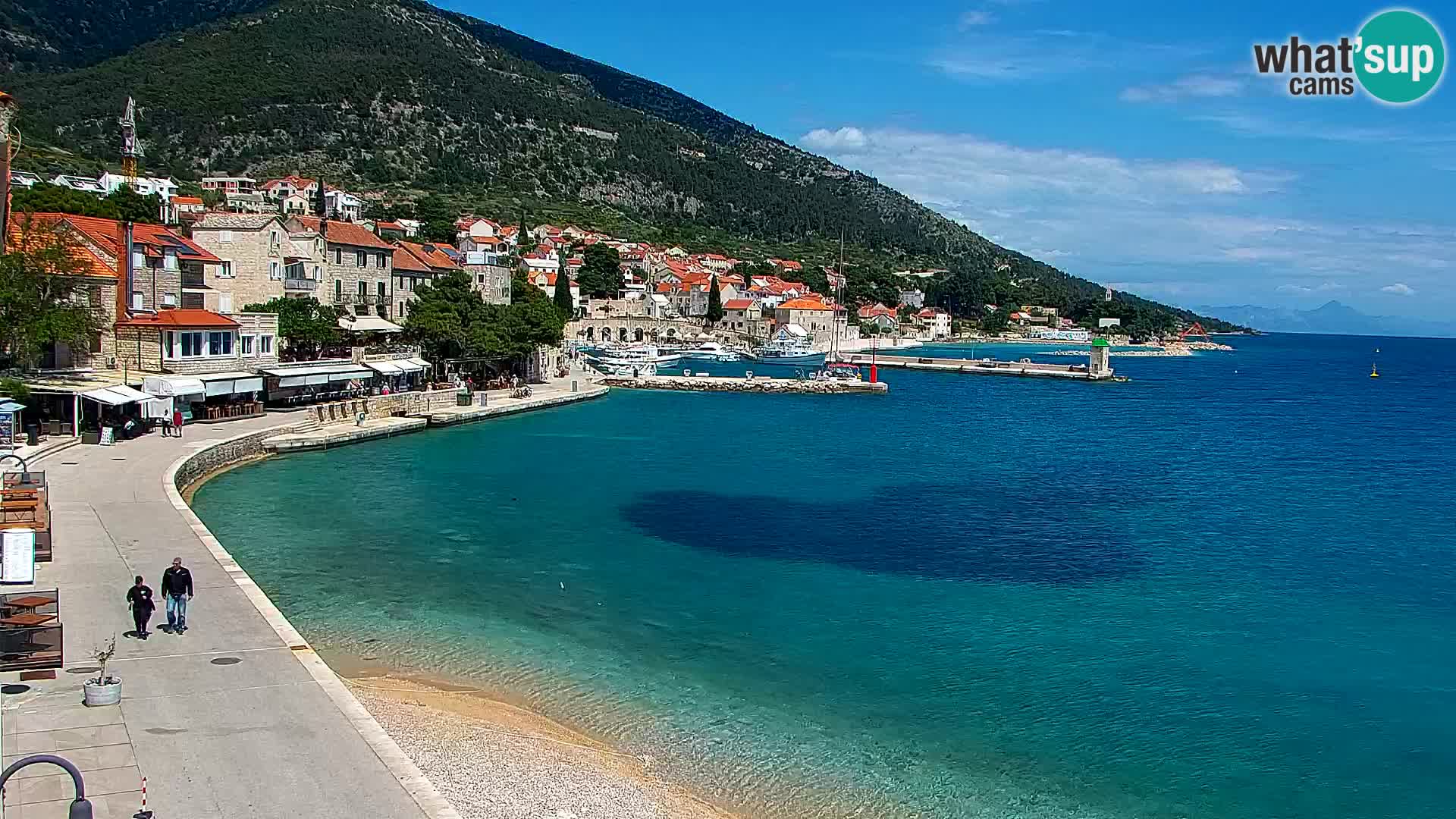 Webcam Bol Town Center & Marina – Live View from Bol, Brač