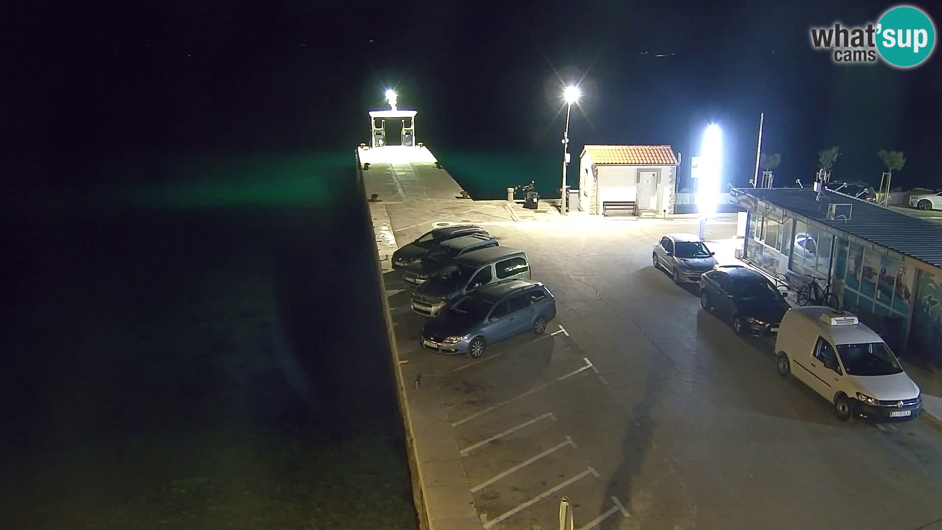 Webcam Bol Centro e Marina – Vista live dal porto di Bol
