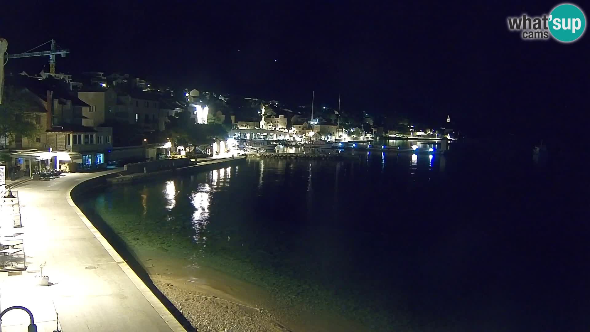 Webcam Bol Hafen & Ortszentrum – Liveblick aus Bol auf der Insel Brač