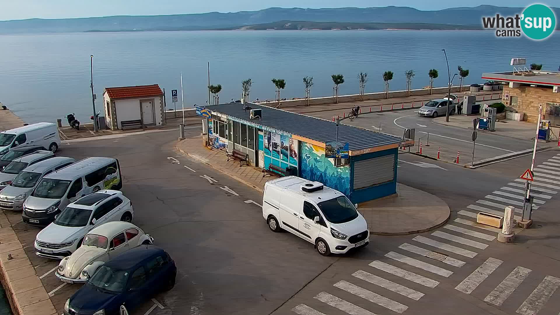 Webcam Bol Hafen & Ortszentrum – Liveblick aus Bol auf der Insel Brač