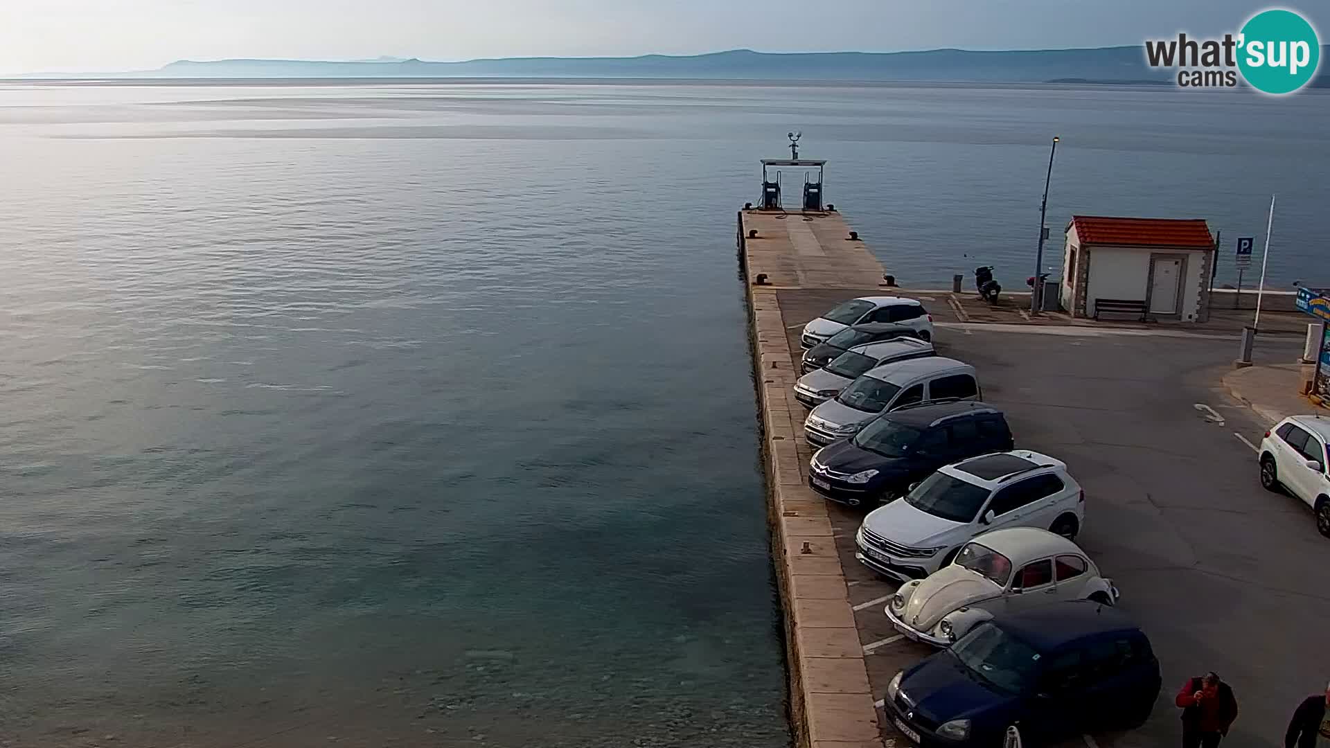 Webcam Bol centre-ville & marina – Vue en direct depuis Bol, île de Brač