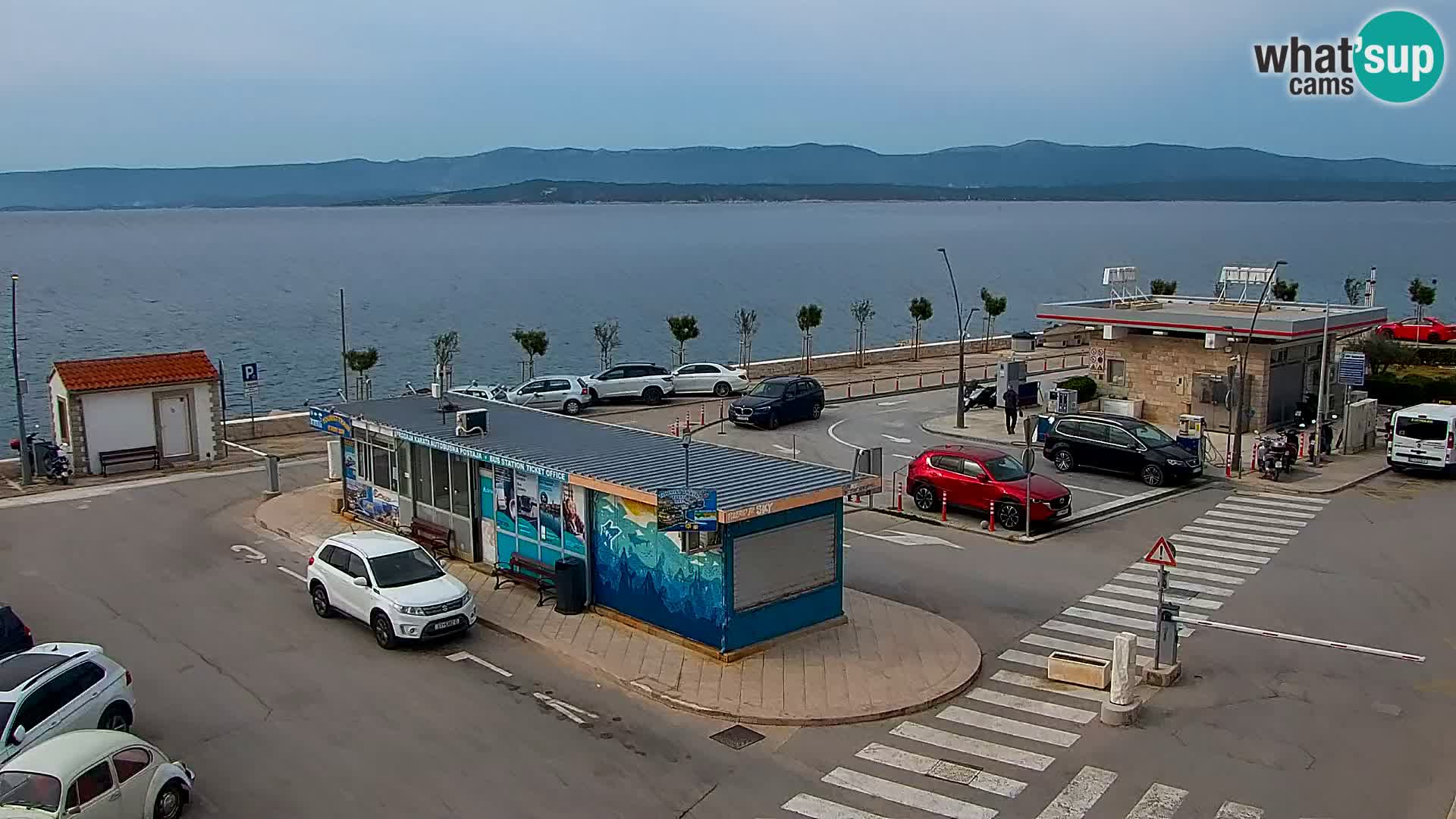 Webcam Bol Hafen & Ortszentrum – Liveblick aus Bol auf der Insel Brač