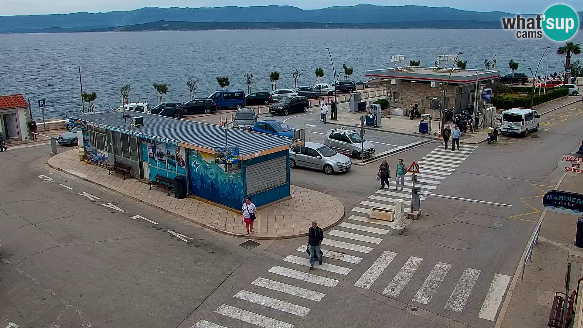 Webcam Bol centre-ville & marina – Vue en direct depuis Bol, île de Brač