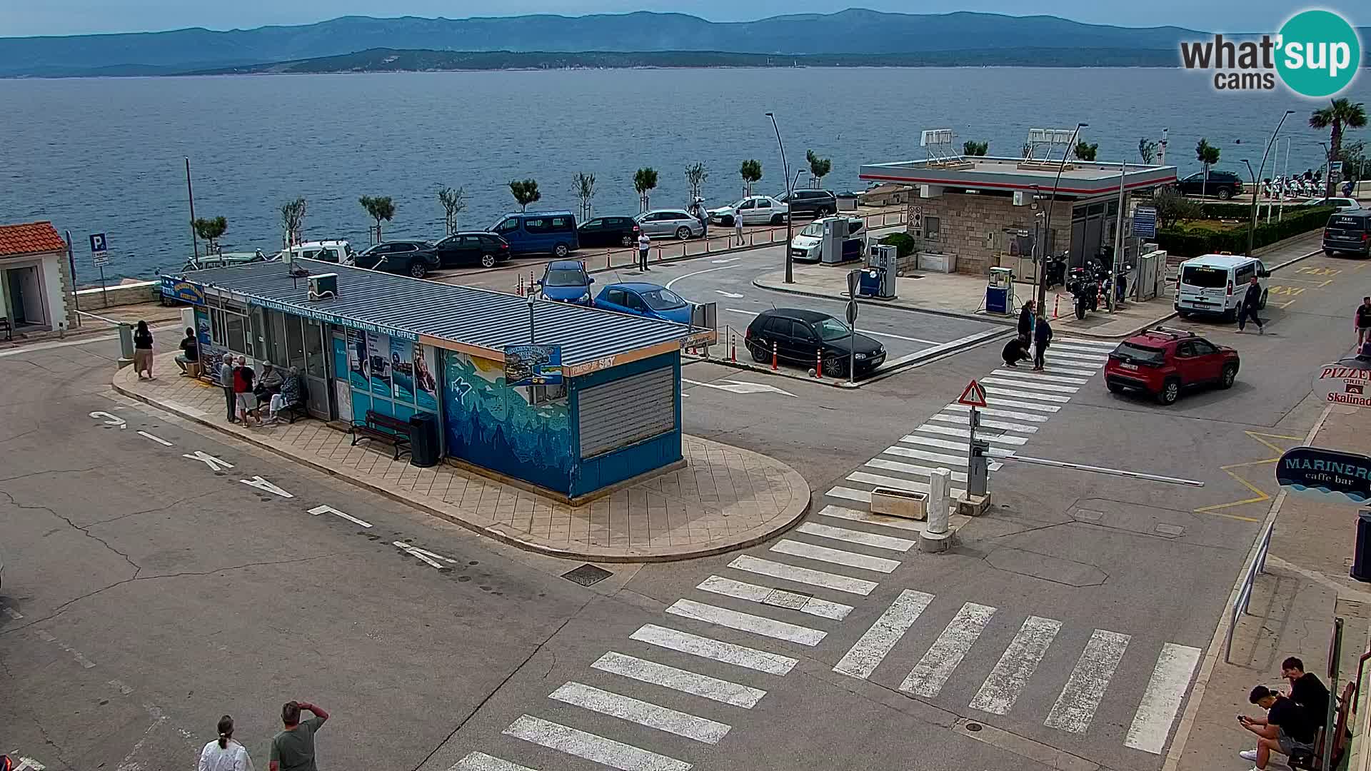 Webcam Bol centre-ville & marina – Vue en direct depuis Bol, île de Brač