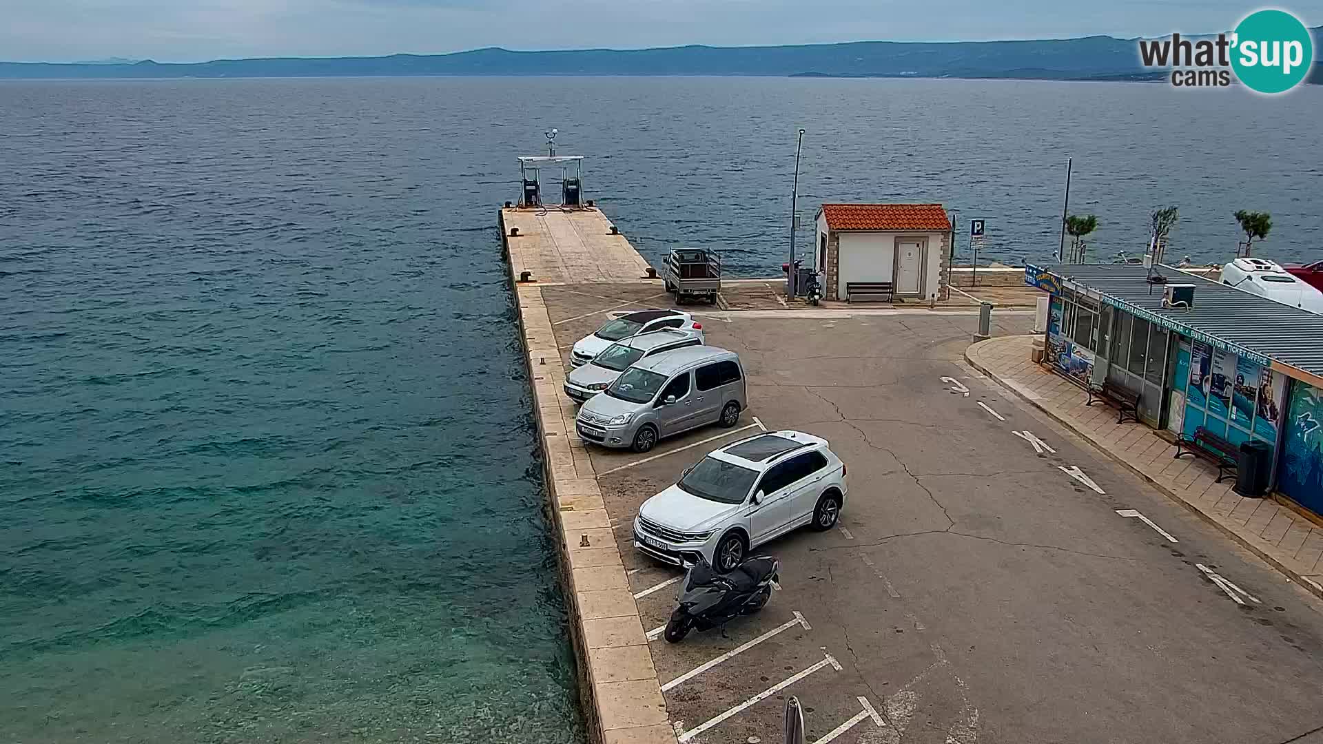 Webcam Bol Centre-Ville & Marina – Vue en direct depuis Bol, île de Brač