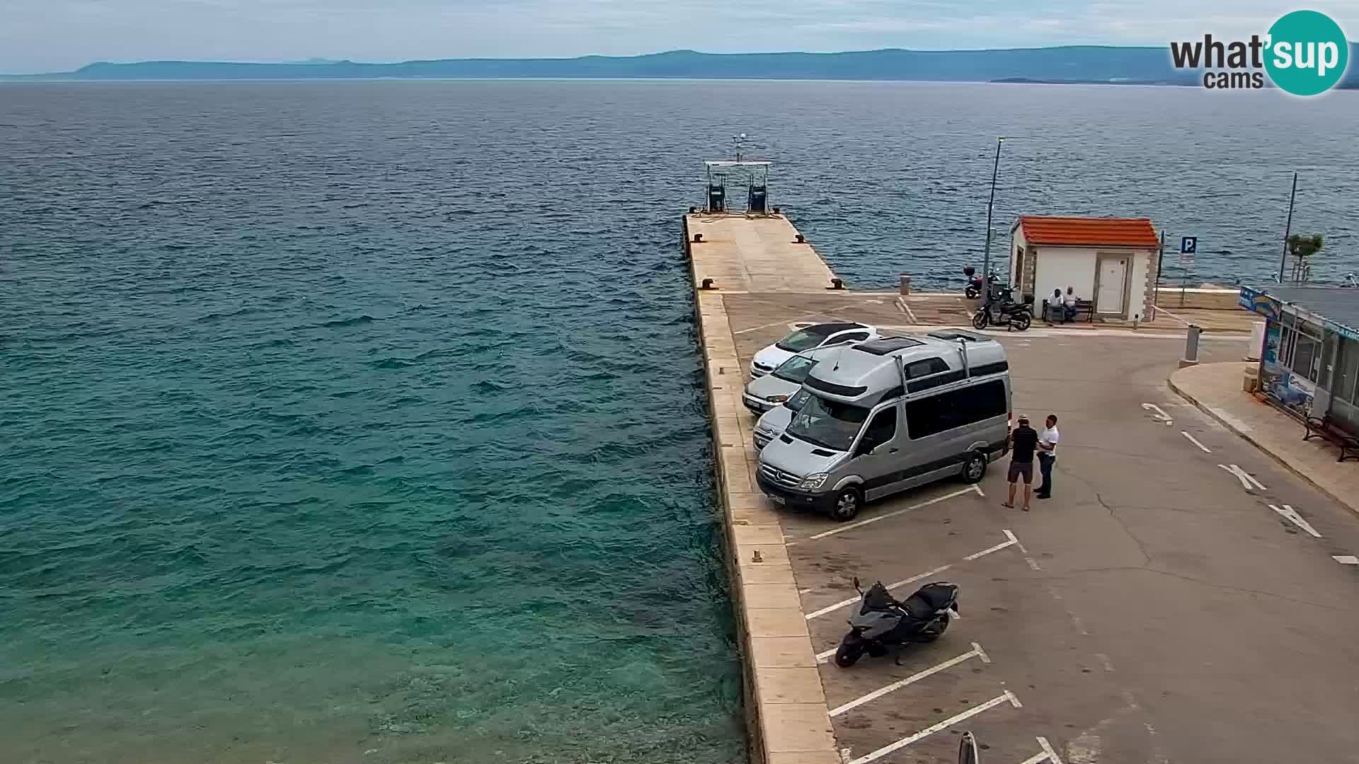 Webcam Bol Centre-Ville & Marina – Vue en direct depuis Bol, île de Brač