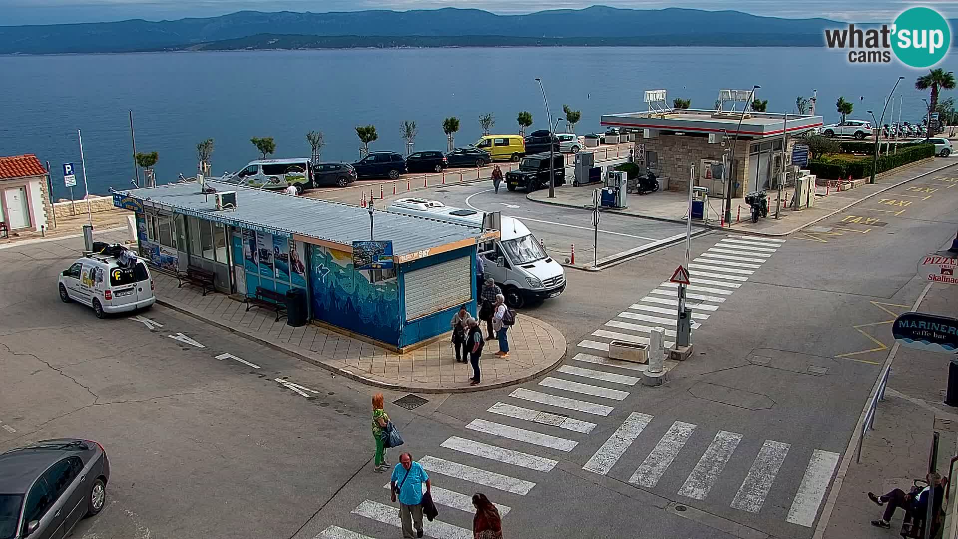 Webcam Bol Centre-Ville & Marina – Vue en direct depuis Bol, île de Brač