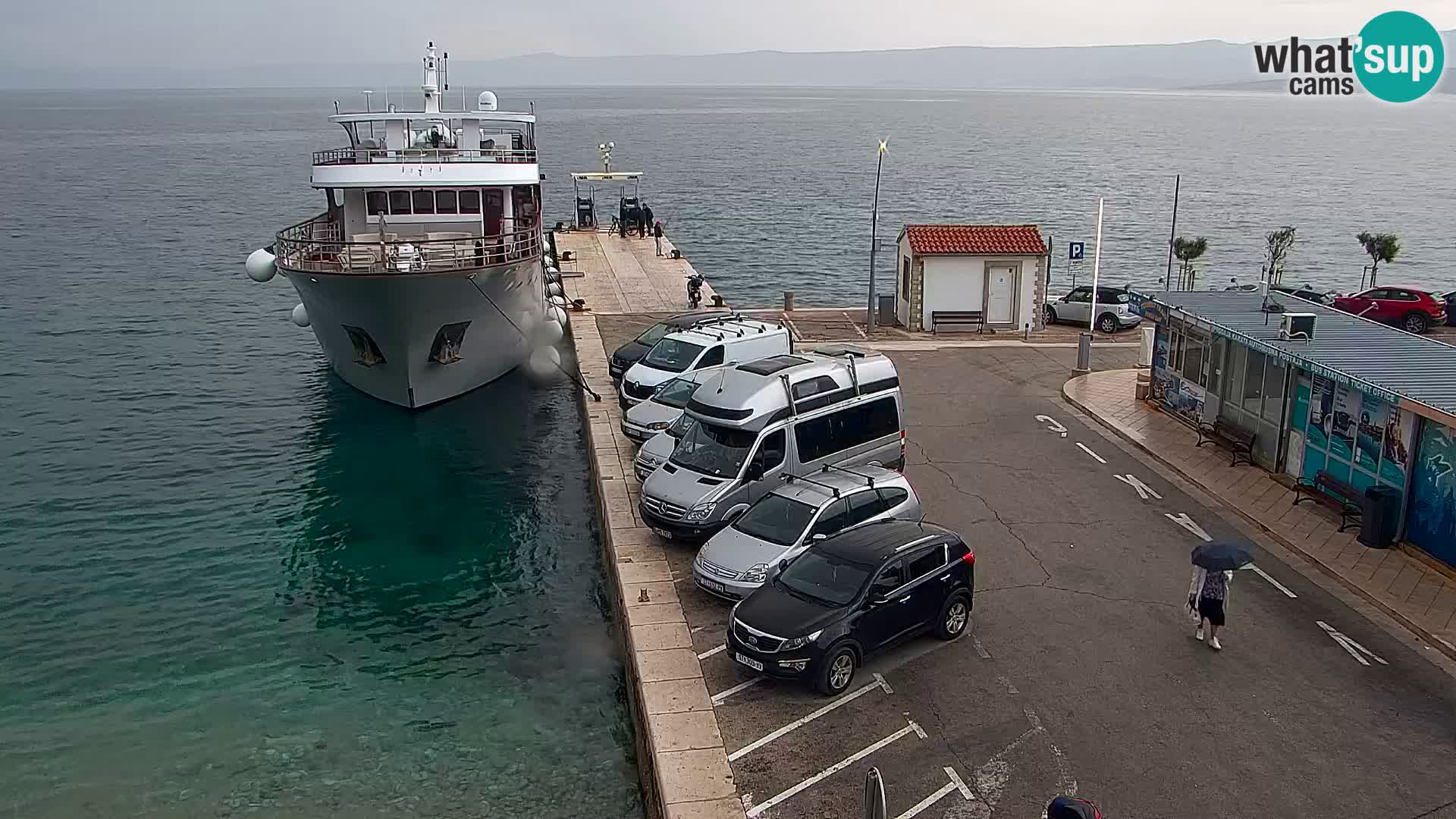 Webcam Bol Centre-Ville & Marina – Vue en direct depuis Bol, île de Brač