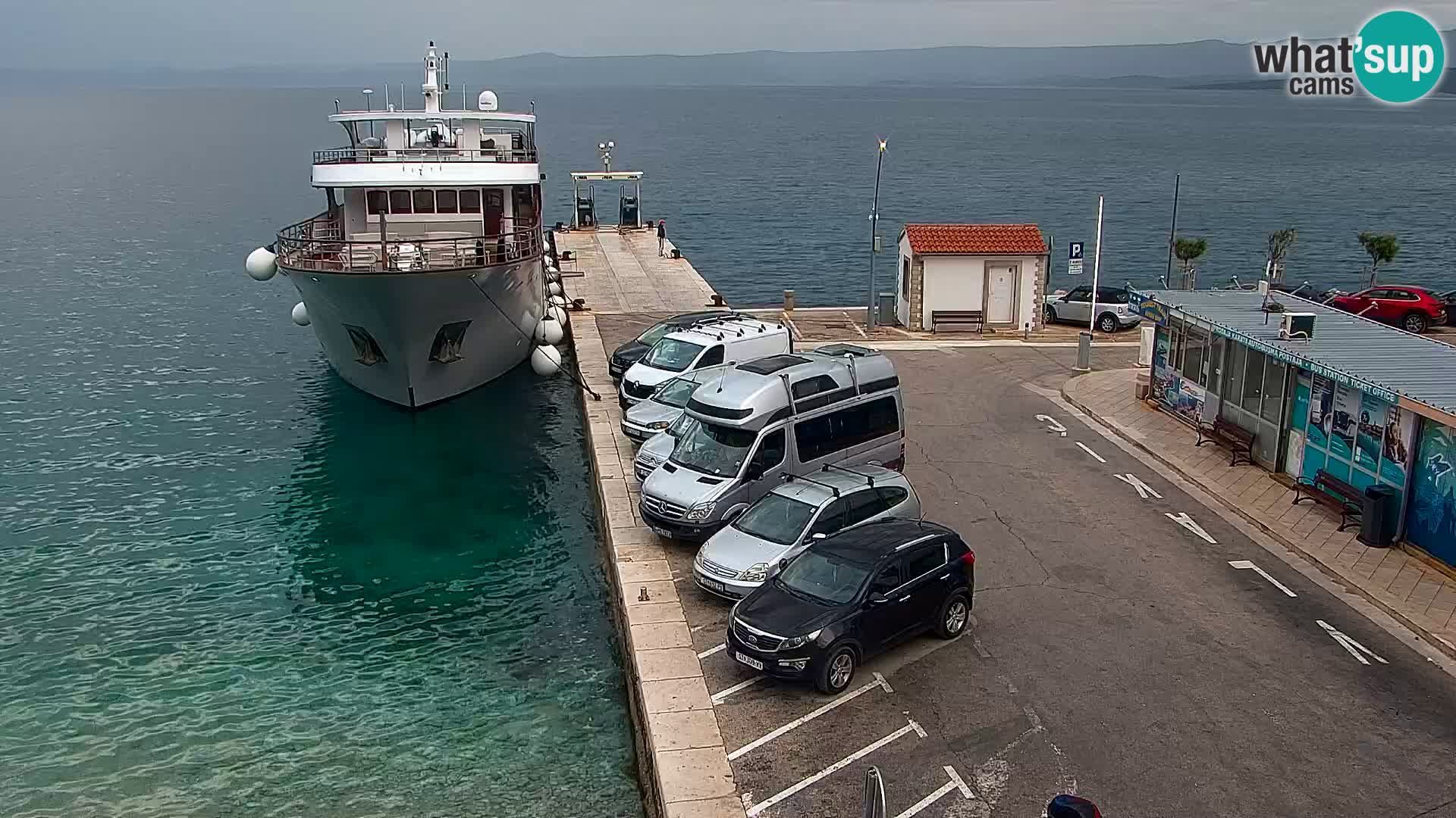 Webcam Bol centre-ville & marina – Vue en direct depuis Bol, île de Brač