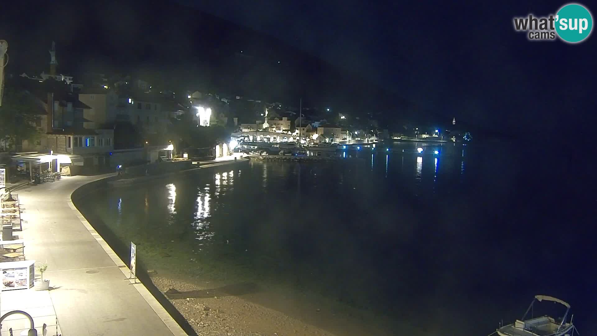 Webcam Bol Hafen & Ortszentrum – Liveblick aus Bol auf der Insel Brač