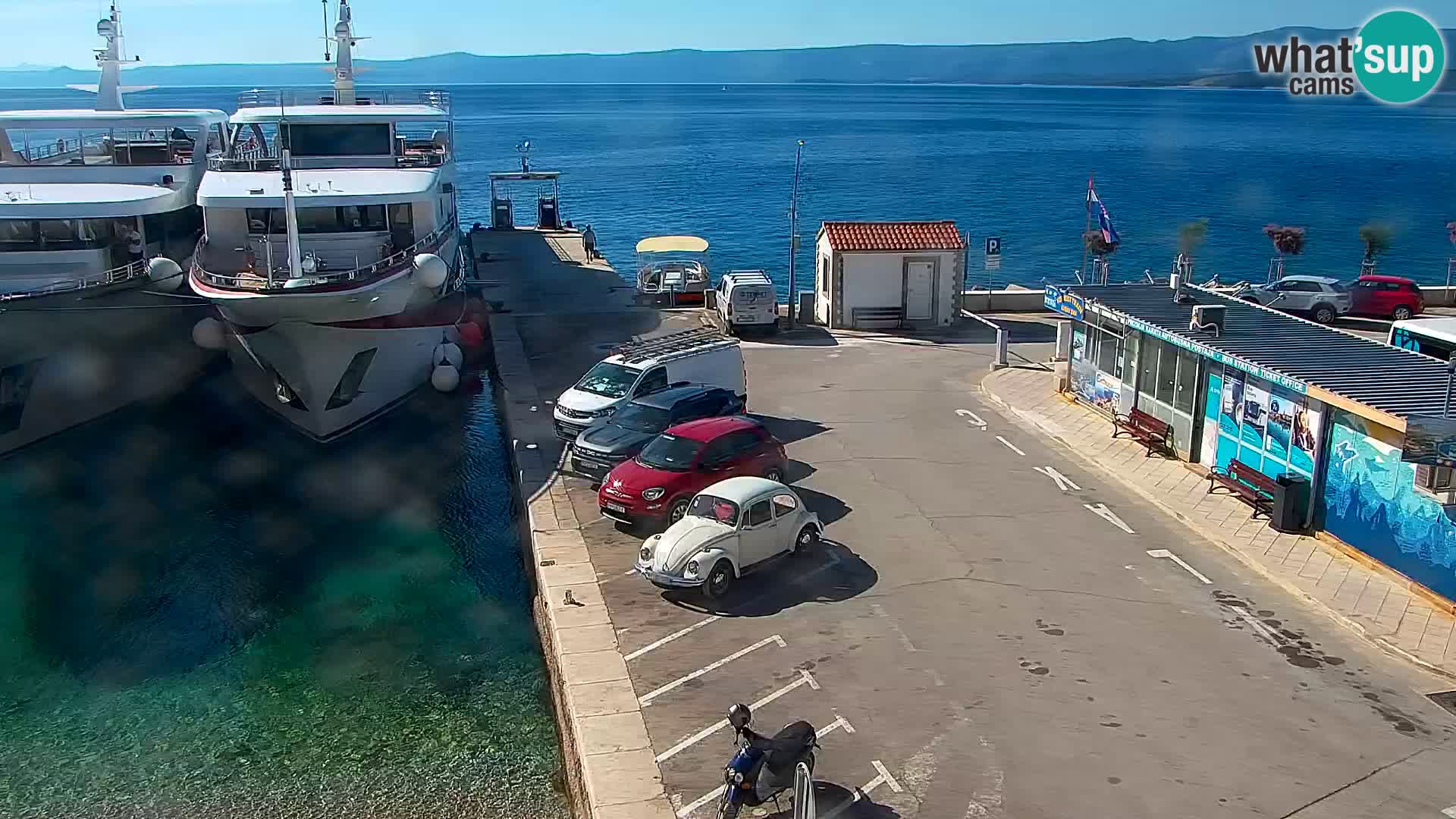 Webcam Bol Town Center & Marina – Live View from Bol, Brač
