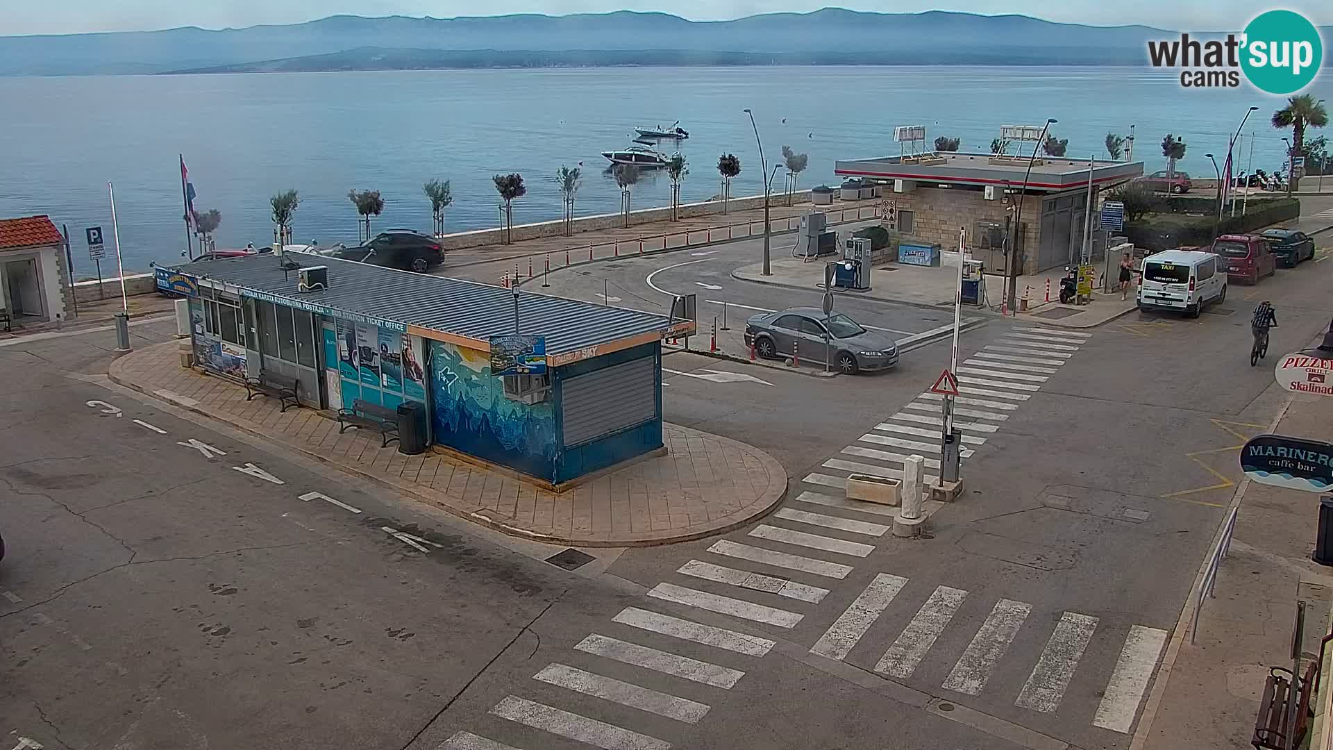 Webcam Bol centre-ville & marina – Vue en direct depuis Bol, île de Brač