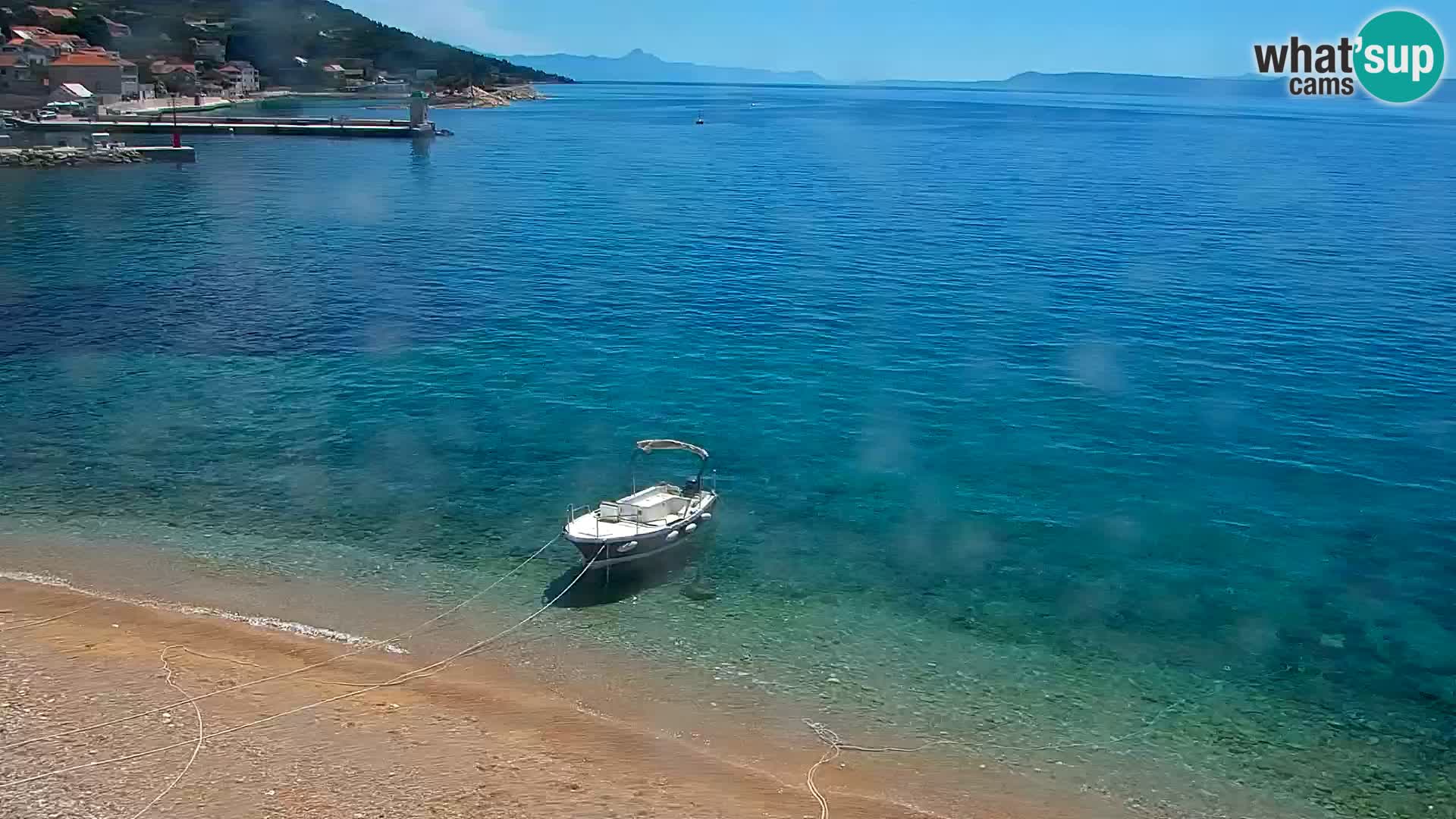 Webcam Bol Hafen & Ortszentrum – Liveblick aus Bol auf der Insel Brač