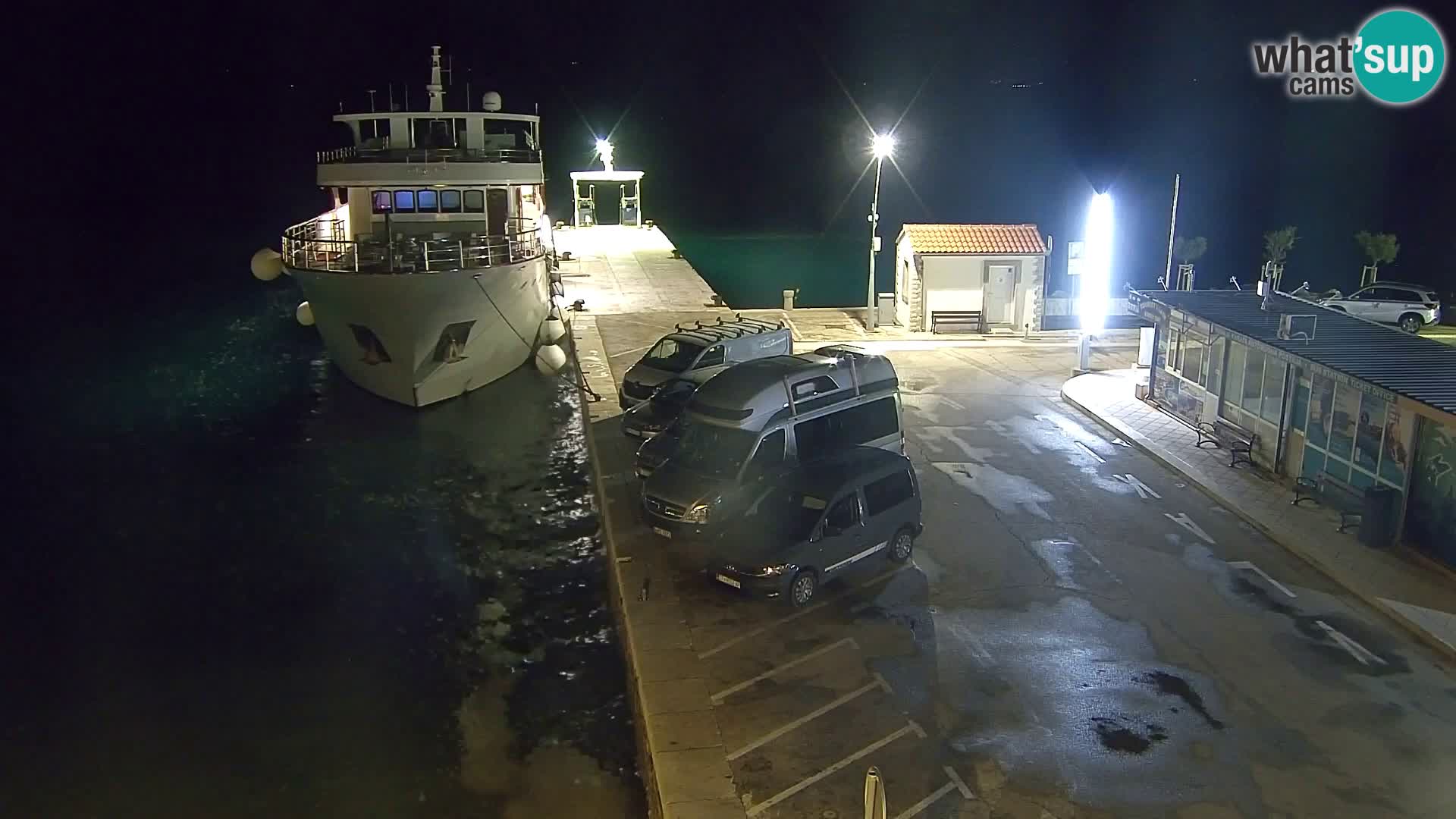 Webcam Bol centre-ville & marina – Vue en direct depuis Bol, île de Brač
