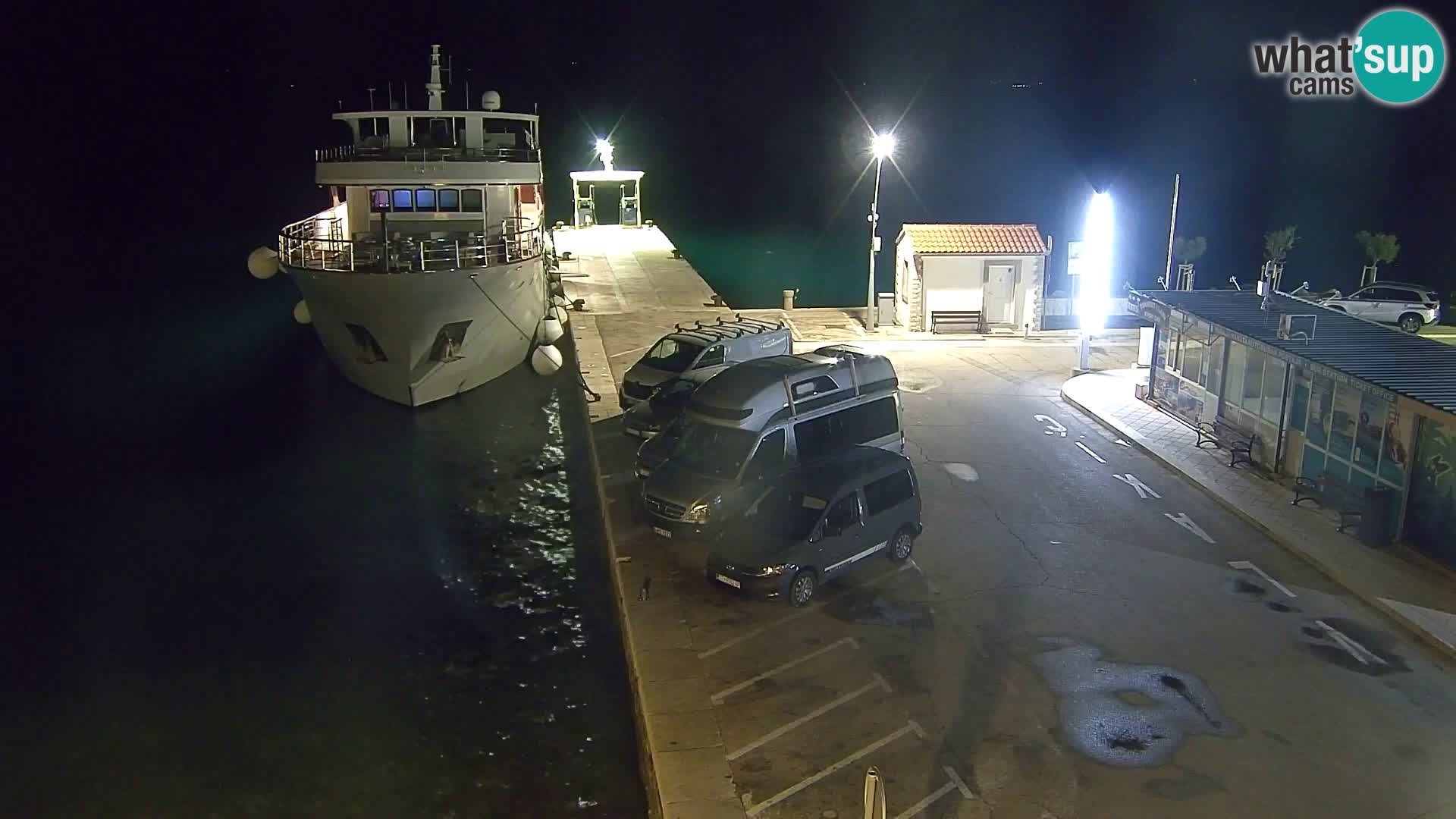 Webcam Bol centre-ville & marina – Vue en direct depuis Bol, île de Brač