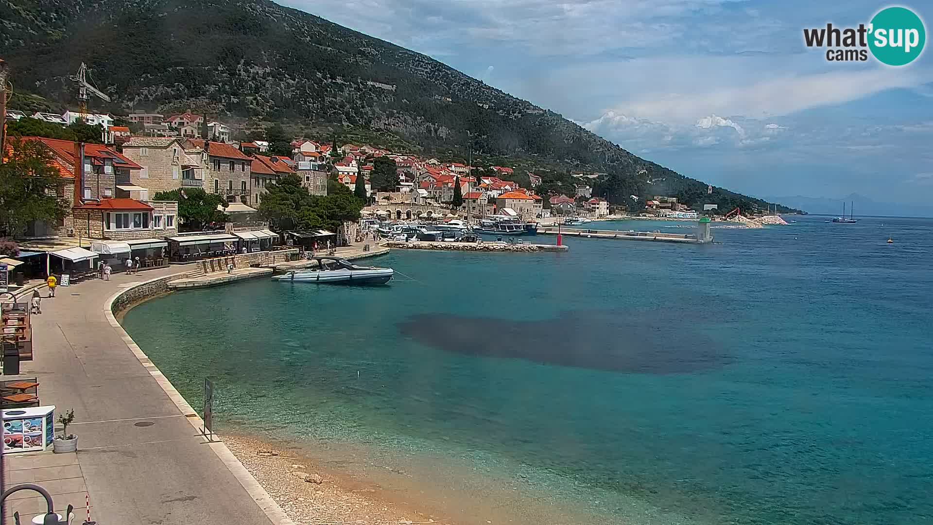 Webcam Bol Town Center & Marina – Live View from Bol, Brač