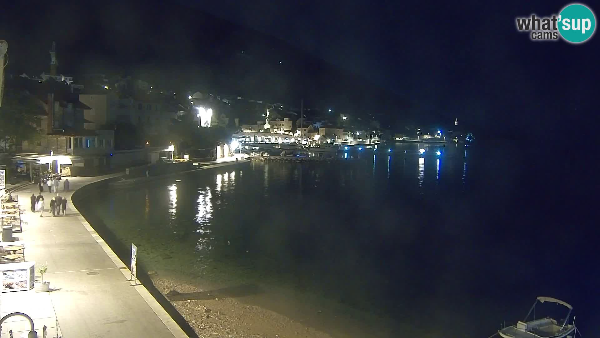 Webcam Bol Hafen & Ortszentrum – Liveblick aus Bol auf der Insel Brač