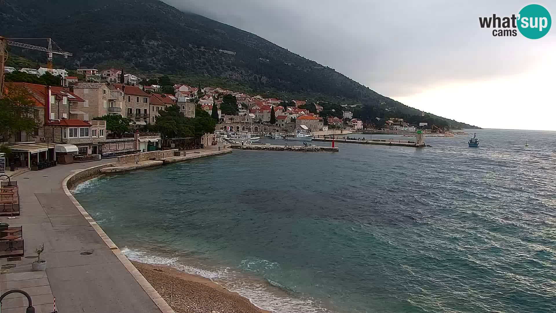 Webcam Bol Town Center & Marina – Live View from Bol, Brač