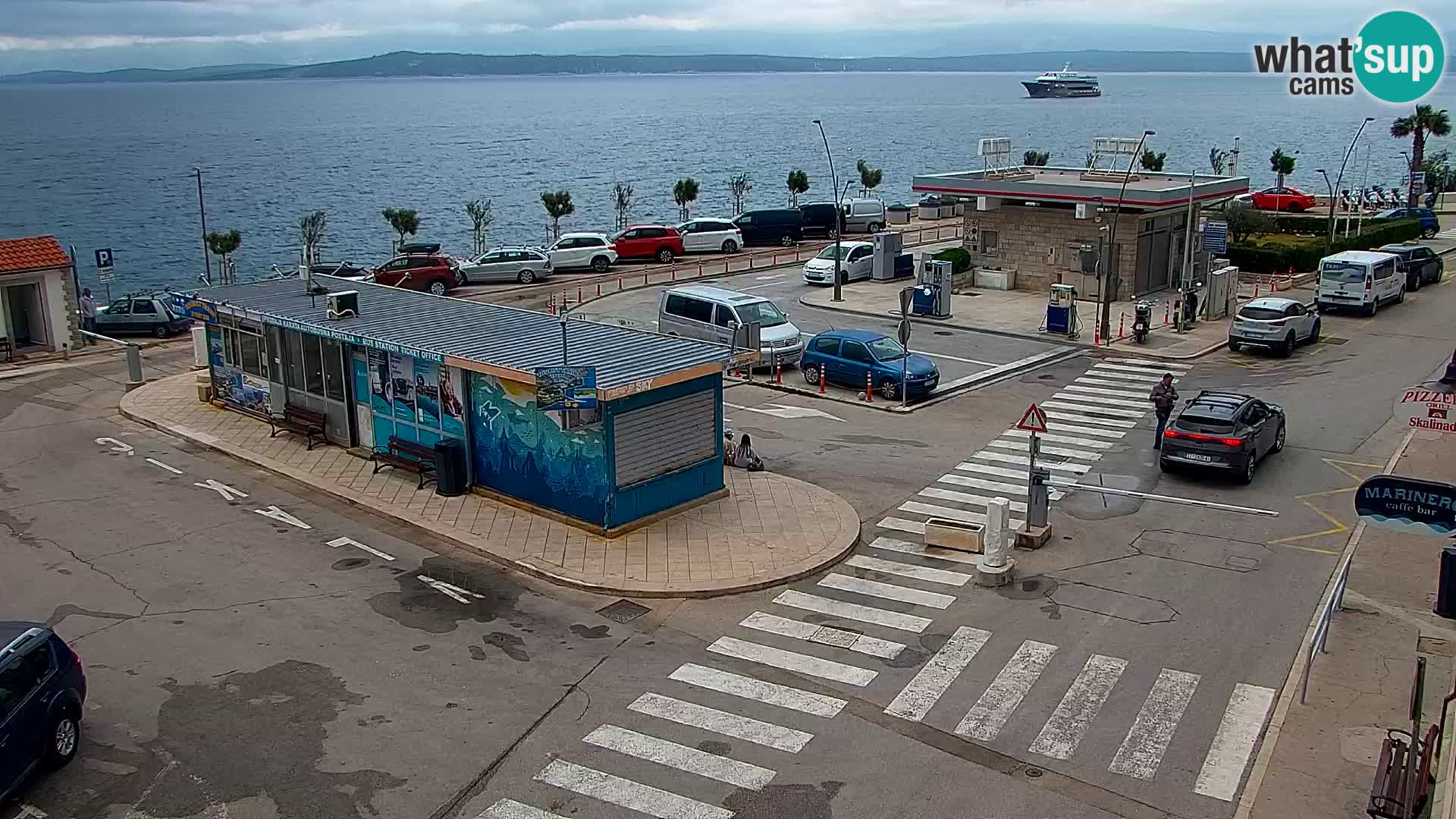 Webcam Bol centre-ville & marina – Vue en direct depuis Bol, île de Brač