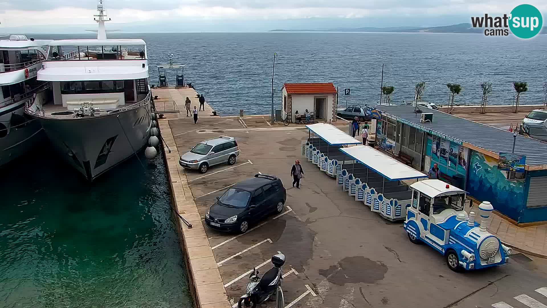 Webcam Bol centre-ville & marina – Vue en direct depuis Bol, île de Brač