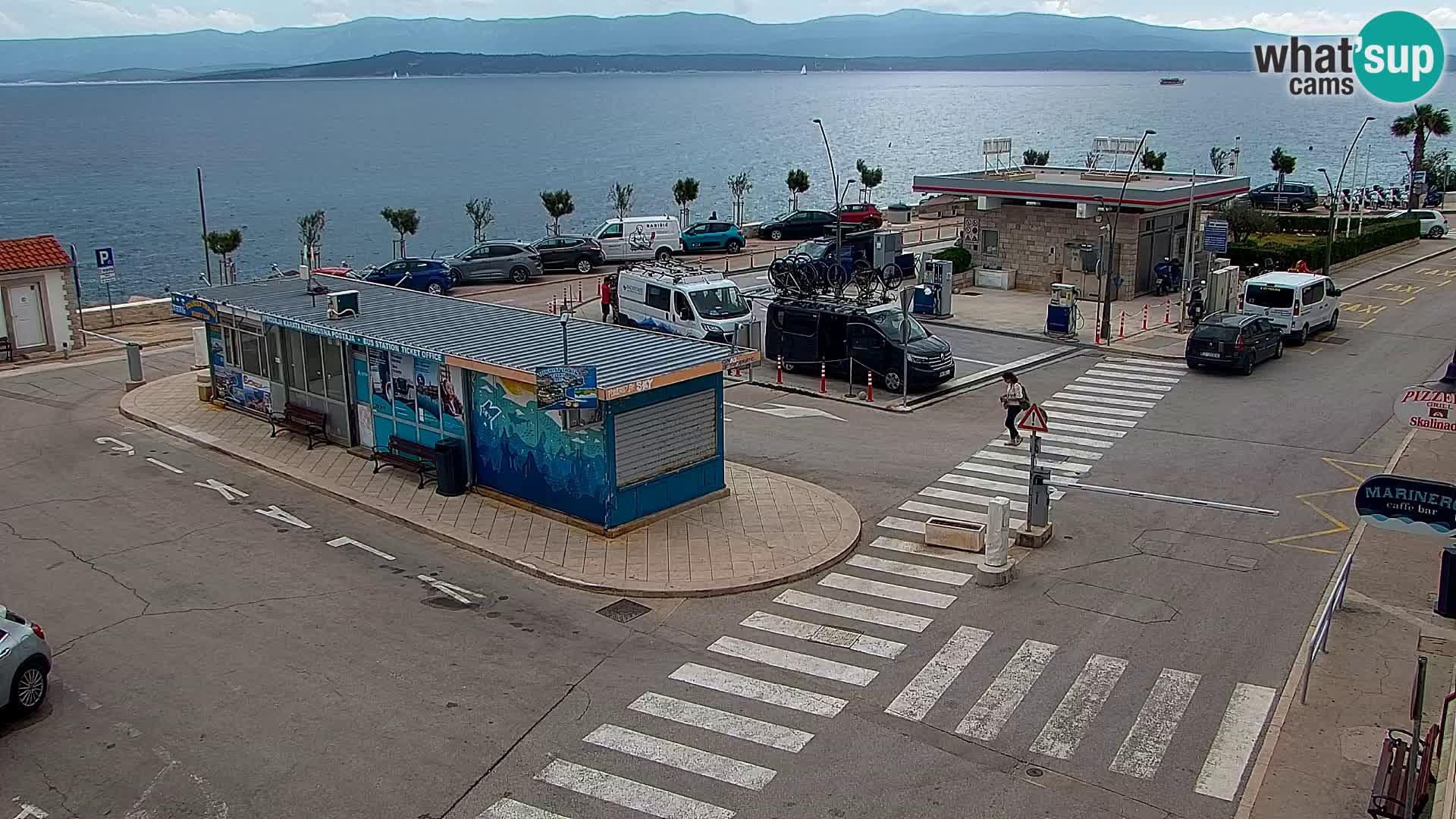 Webcam Bol centre-ville & marina – Vue en direct depuis Bol, île de Brač