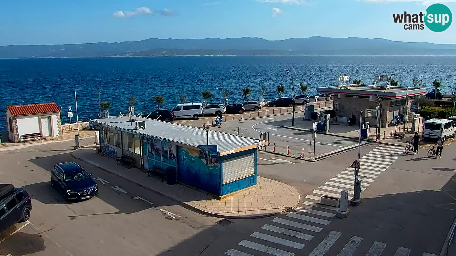 Webcam Bol Hafen & Ortszentrum – Liveblick aus Bol auf der Insel Brač