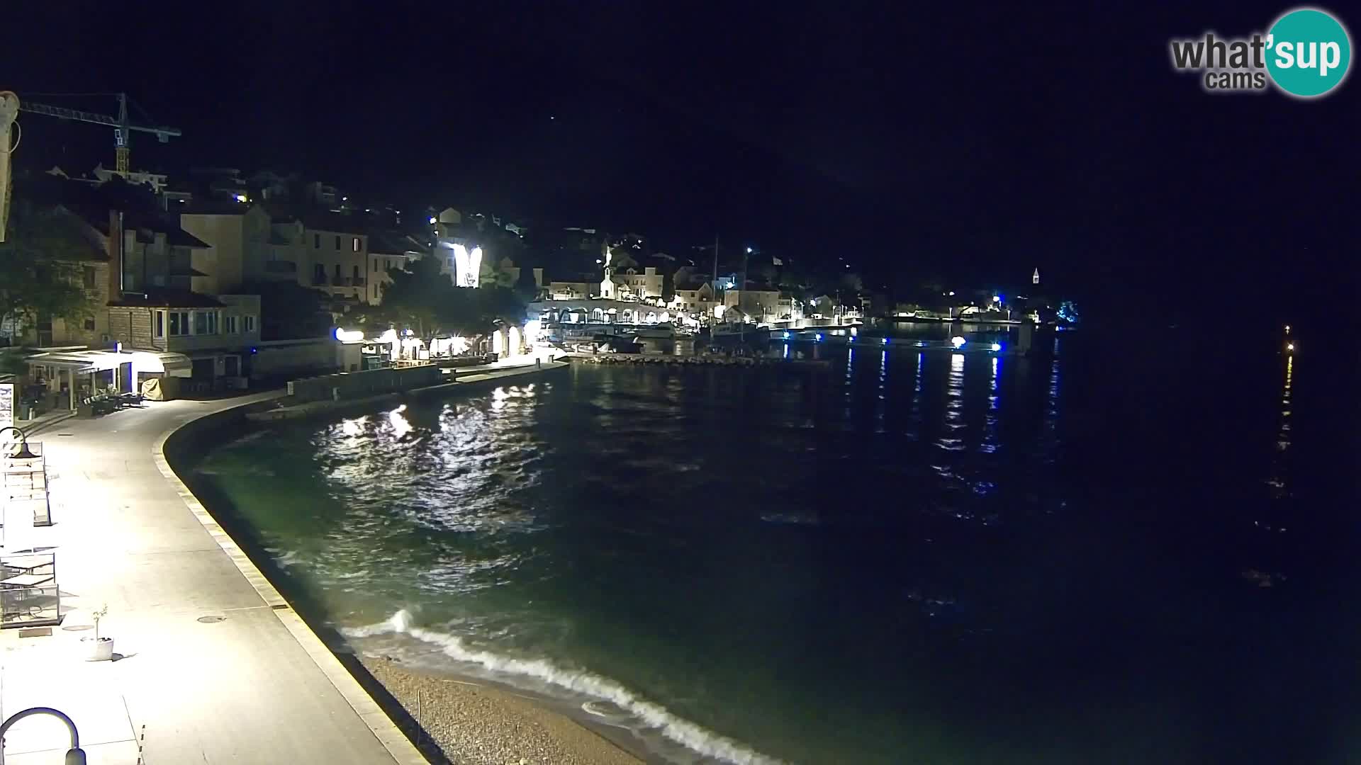 Webcam Bol Hafen & Ortszentrum – Liveblick aus Bol auf der Insel Brač