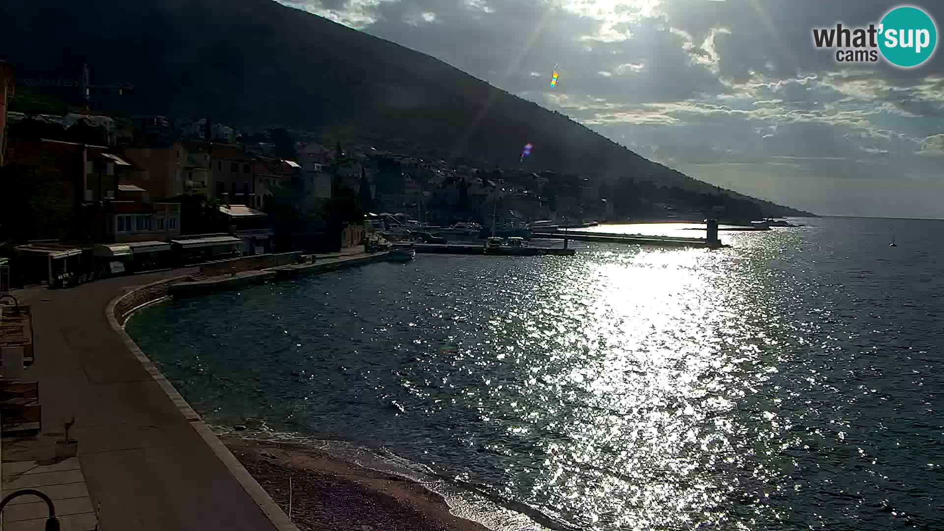 Webcam Bol centre-ville & marina – Vue en direct depuis Bol, île de Brač