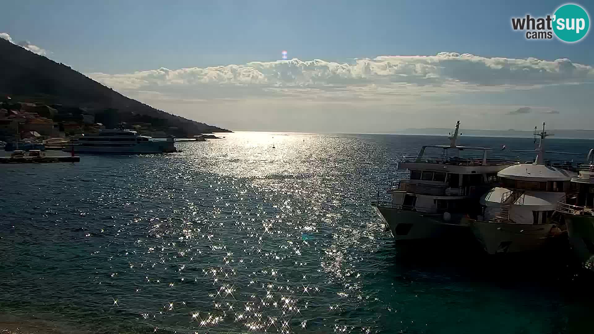 Webcam Bol Centre-Ville & Marina – Vue en direct depuis Bol, île de Brač