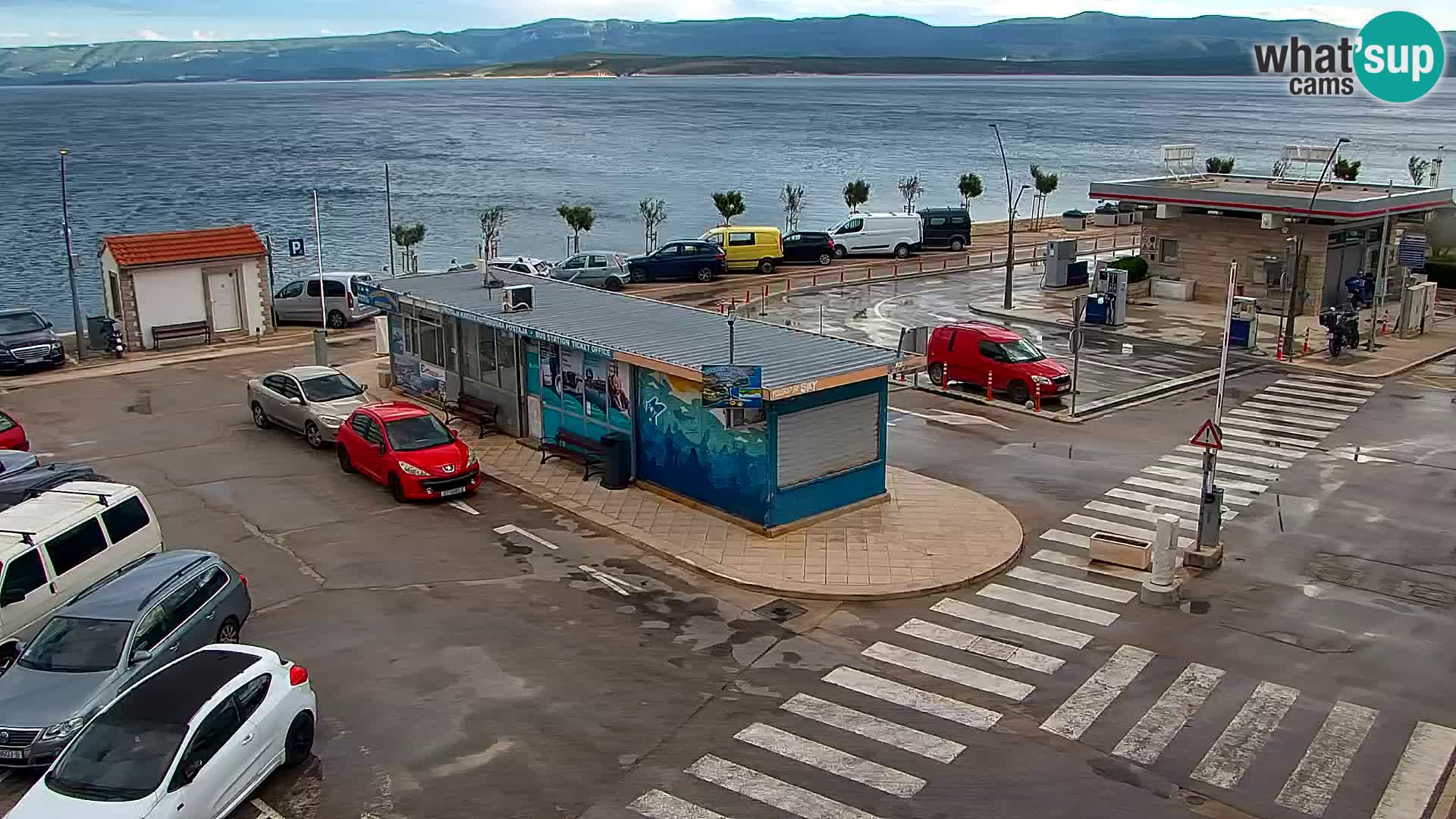 Webcam Bol Centro e Marina – Vista live dal porto di Bol