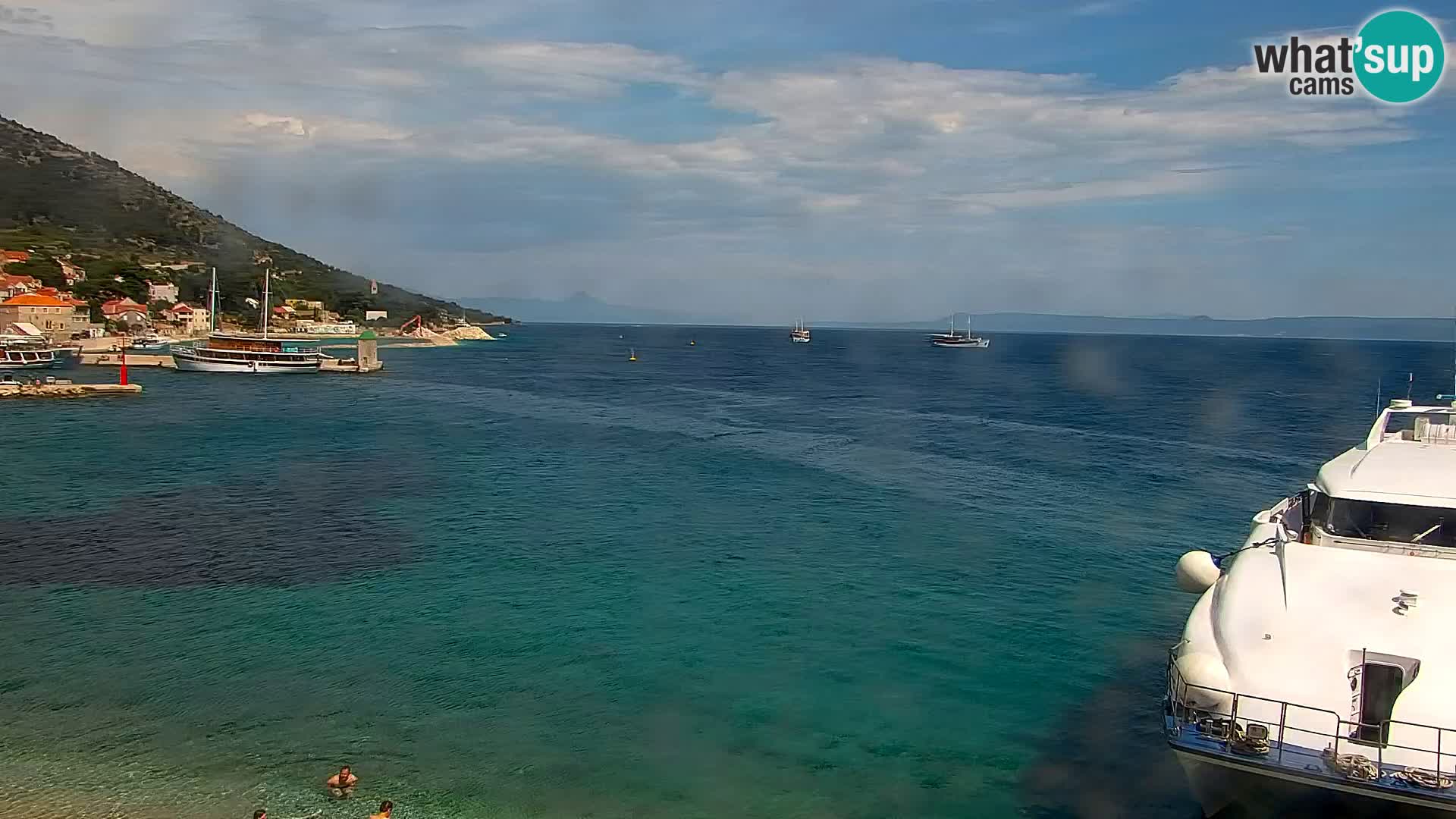 Web kamera Bol – Centar mjesta i marina | Pogled uživo