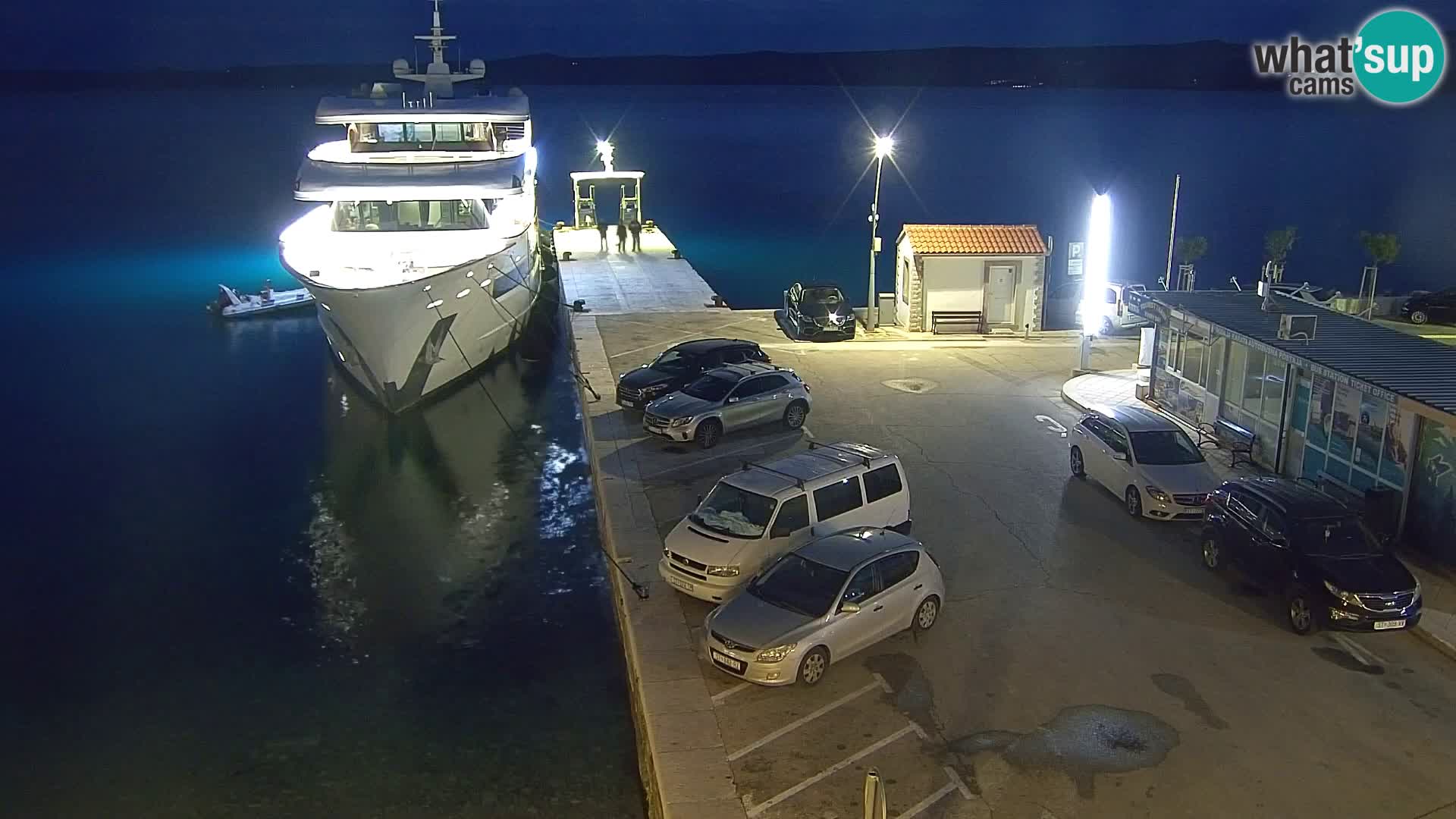 Webcam Bol Centre-Ville & Marina – Vue en direct depuis Bol, île de Brač