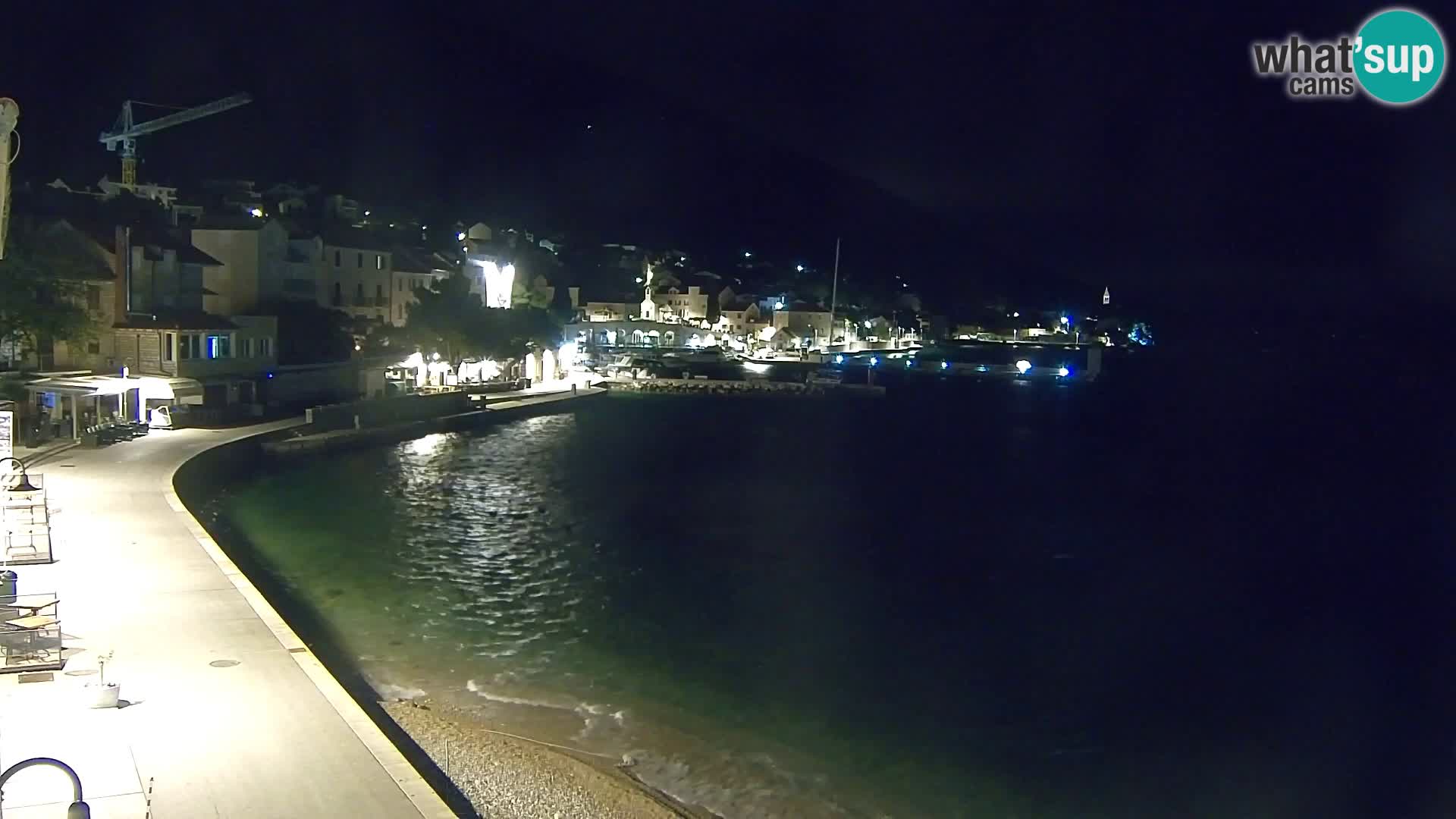 Webcam Bol Hafen & Ortszentrum – Liveblick aus Bol auf der Insel Brač