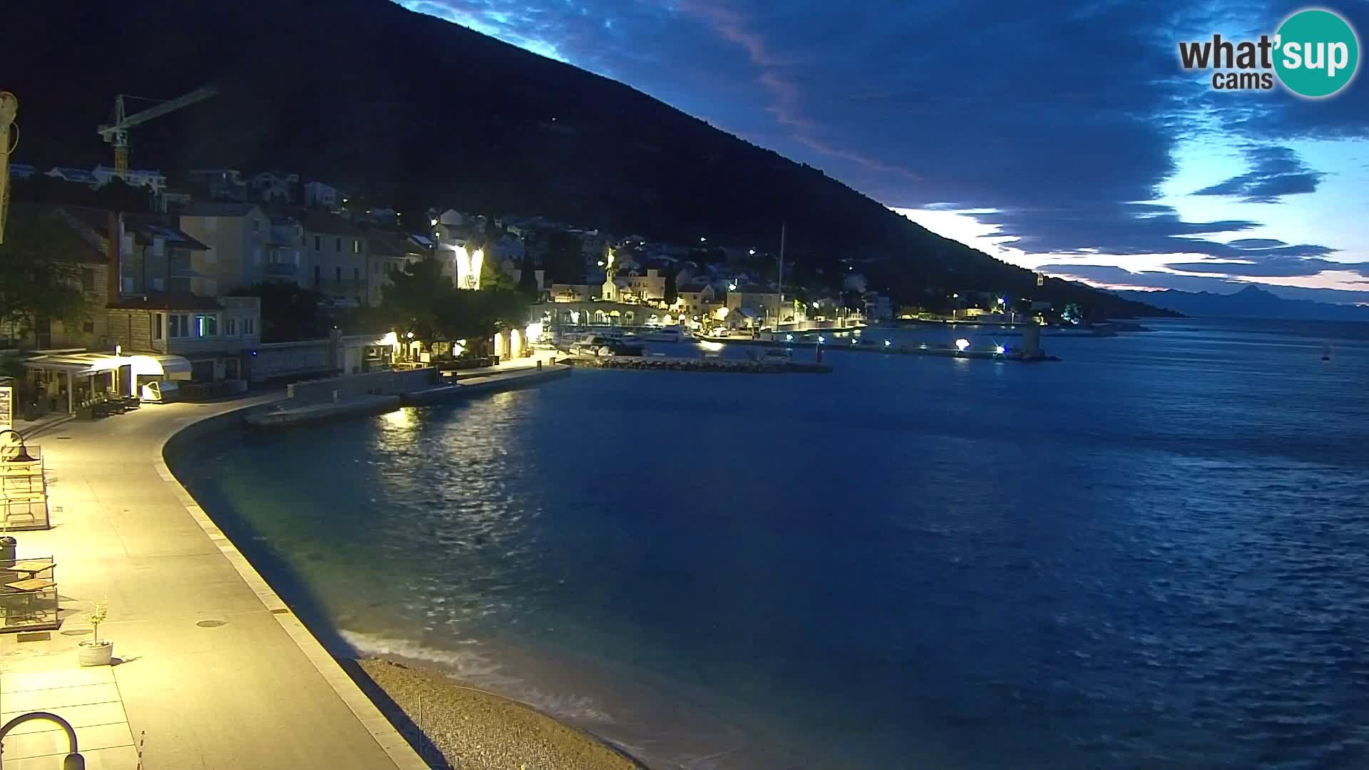 Webcam Bol Town Center & Marina – Live View from Bol, Brač