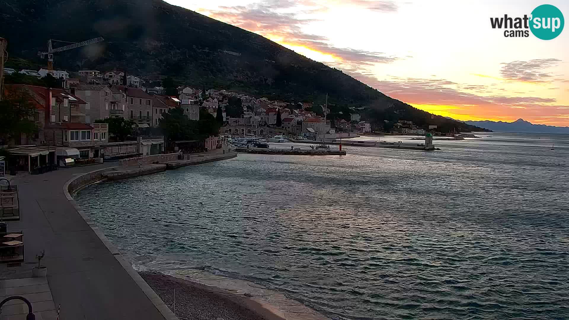 Webcam Bol Town Center & Marina – Live View from Bol, Brač