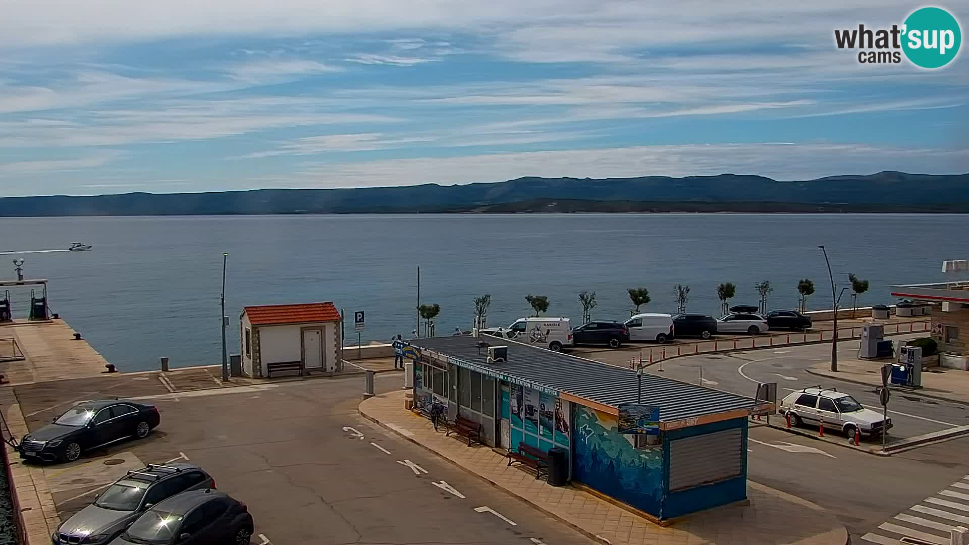 Webcam Bol Centre-Ville & Marina – Vue en direct depuis Bol, île de Brač
