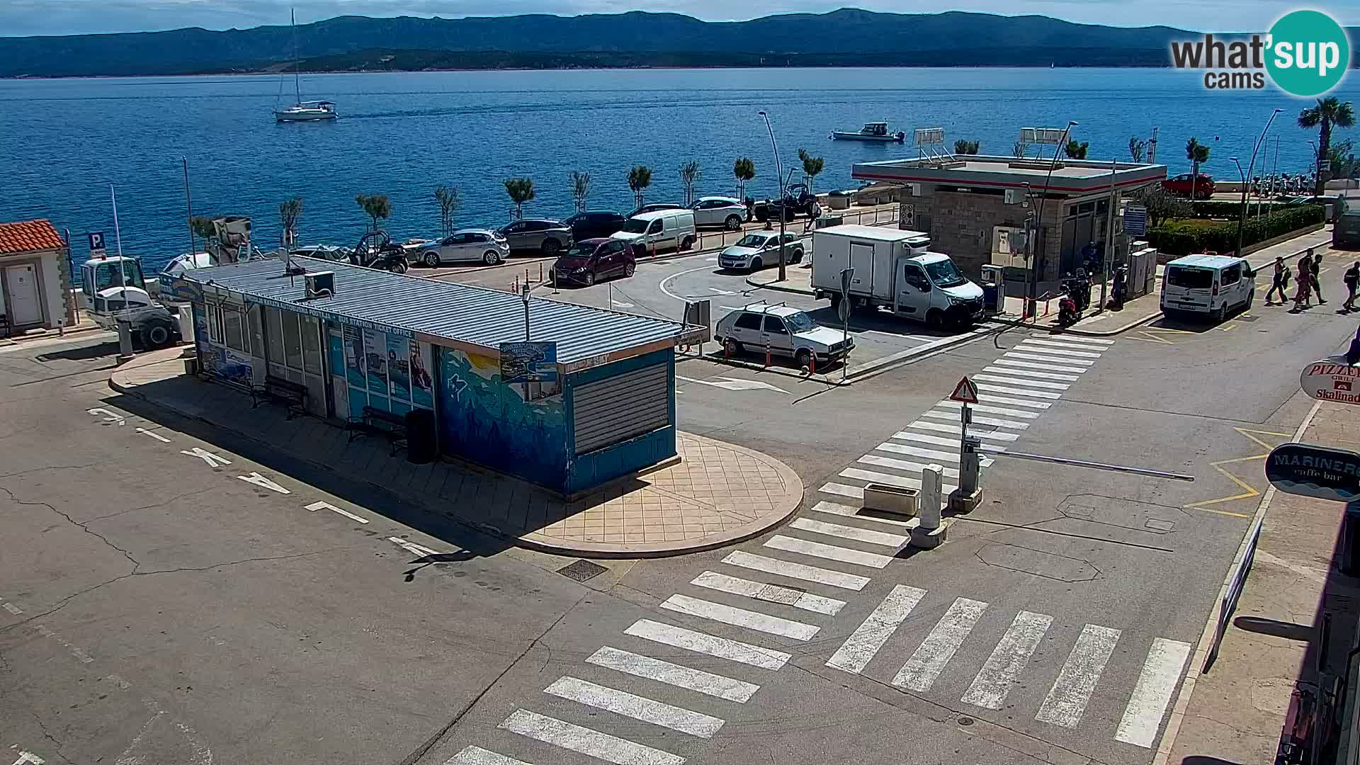 Webcam Bol Centre-Ville & Marina – Vue en direct depuis Bol, île de Brač