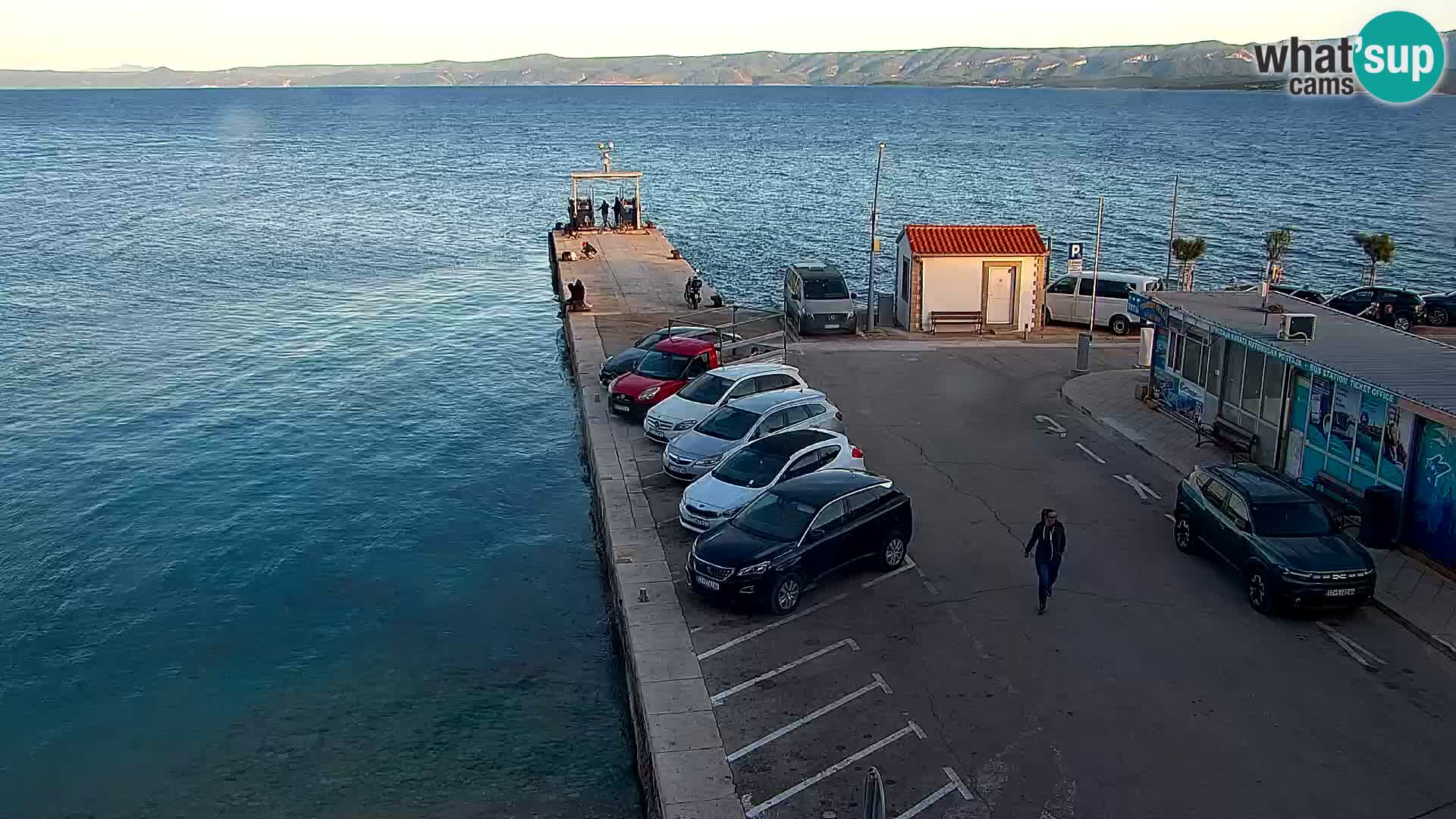 Webcam Bol Hafen & Ortszentrum – Liveblick aus Bol auf der Insel Brač