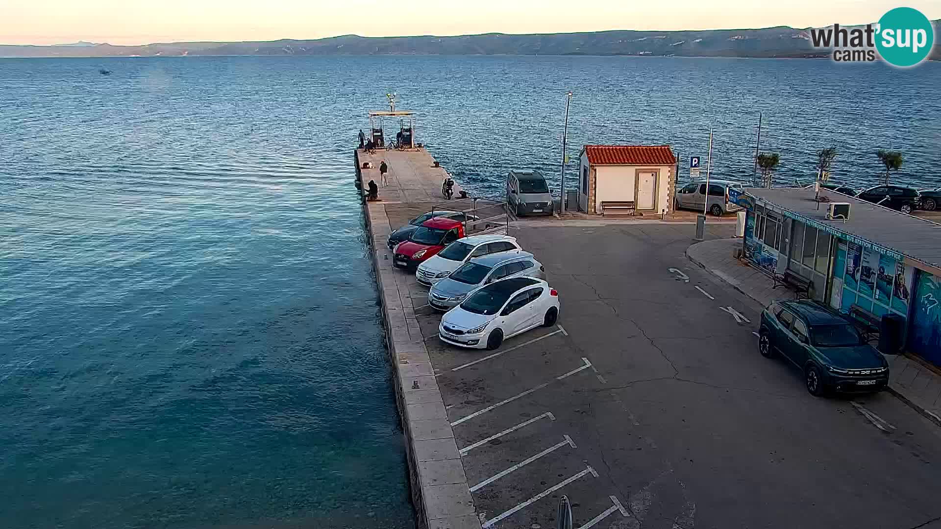 Webcam Bol Centre-Ville & Marina – Vue en direct depuis Bol, île de Brač