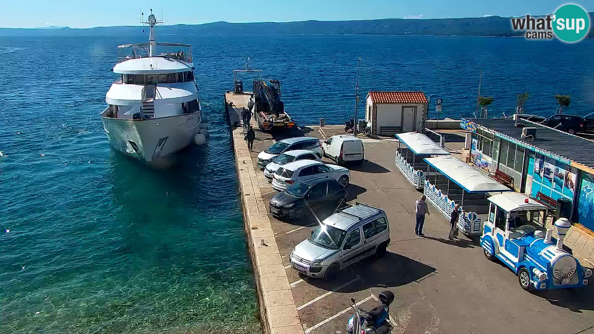 Webcam Bol Town Center & Marina – Live View from Bol, Brač